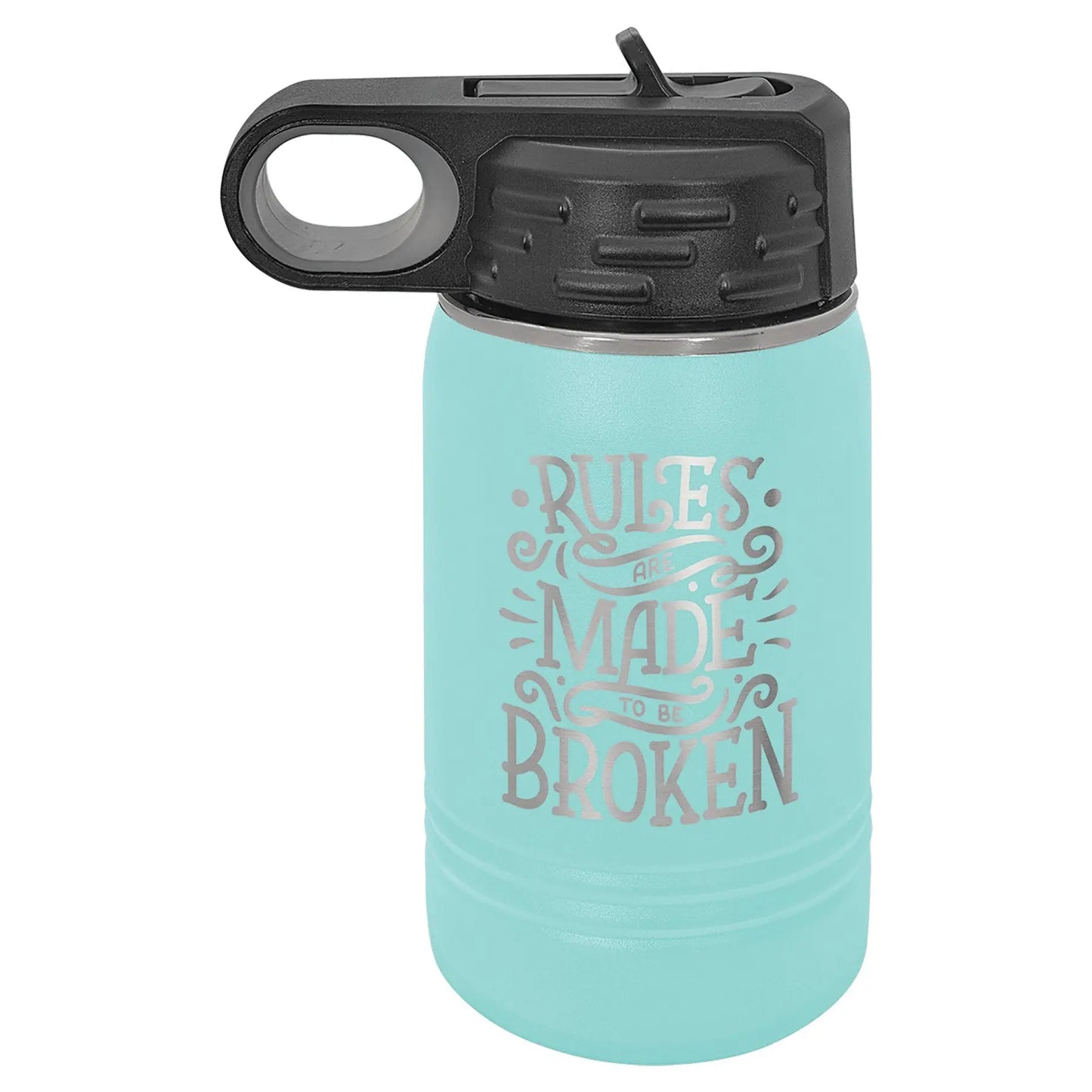 12 oz. Water Bottle - Stainless Steel - Custom - Smalltown Connetchin
