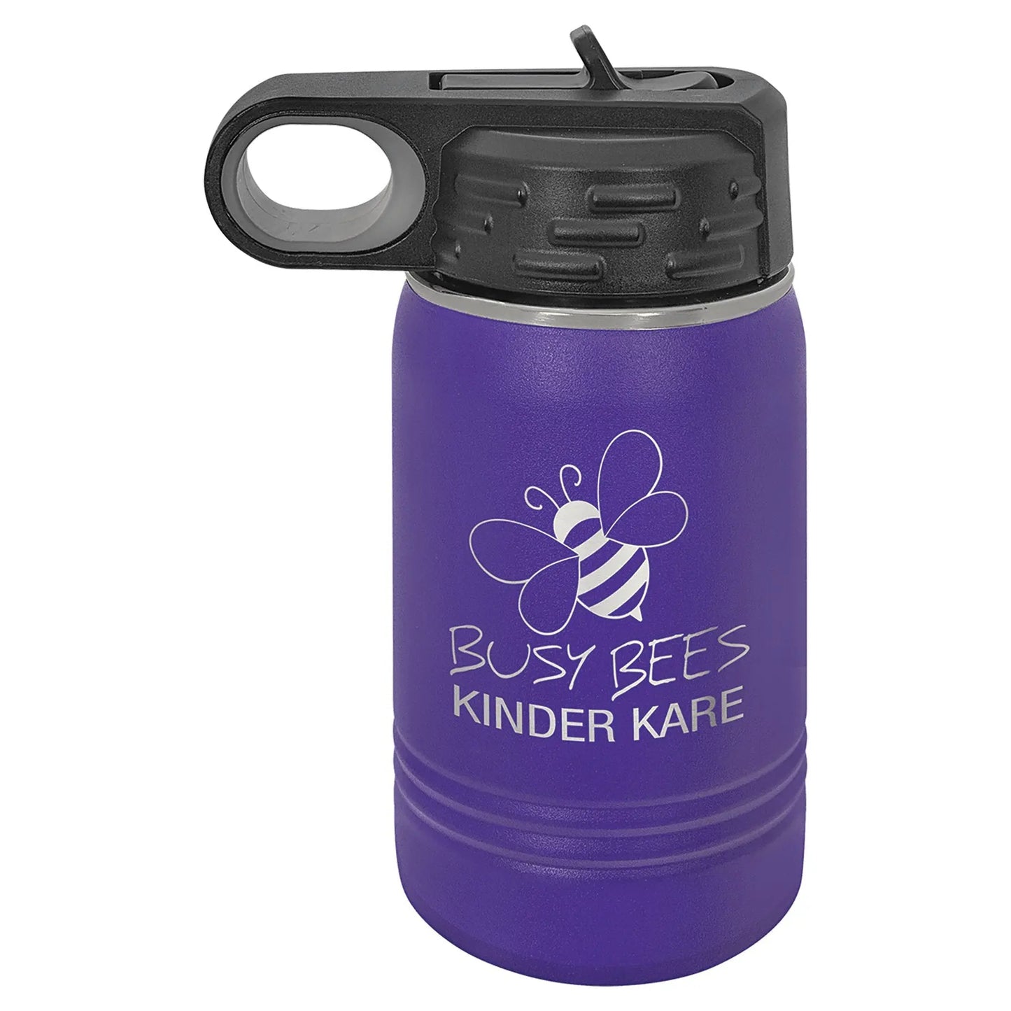 12 oz. Water Bottle - Stainless Steel - Custom - Smalltown Connetchin