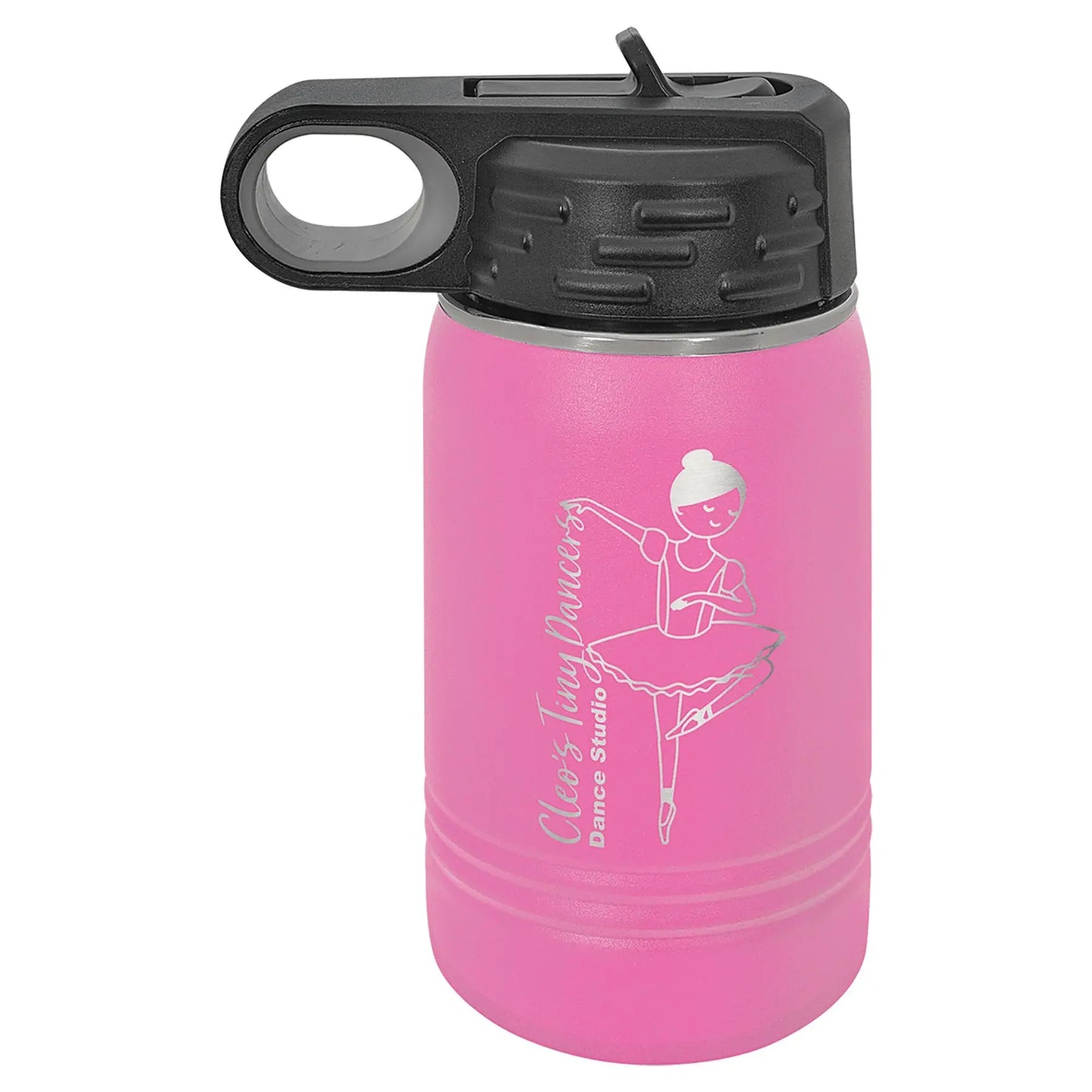 12 oz. Water Bottle - Stainless Steel - Custom - Smalltown Connetchin