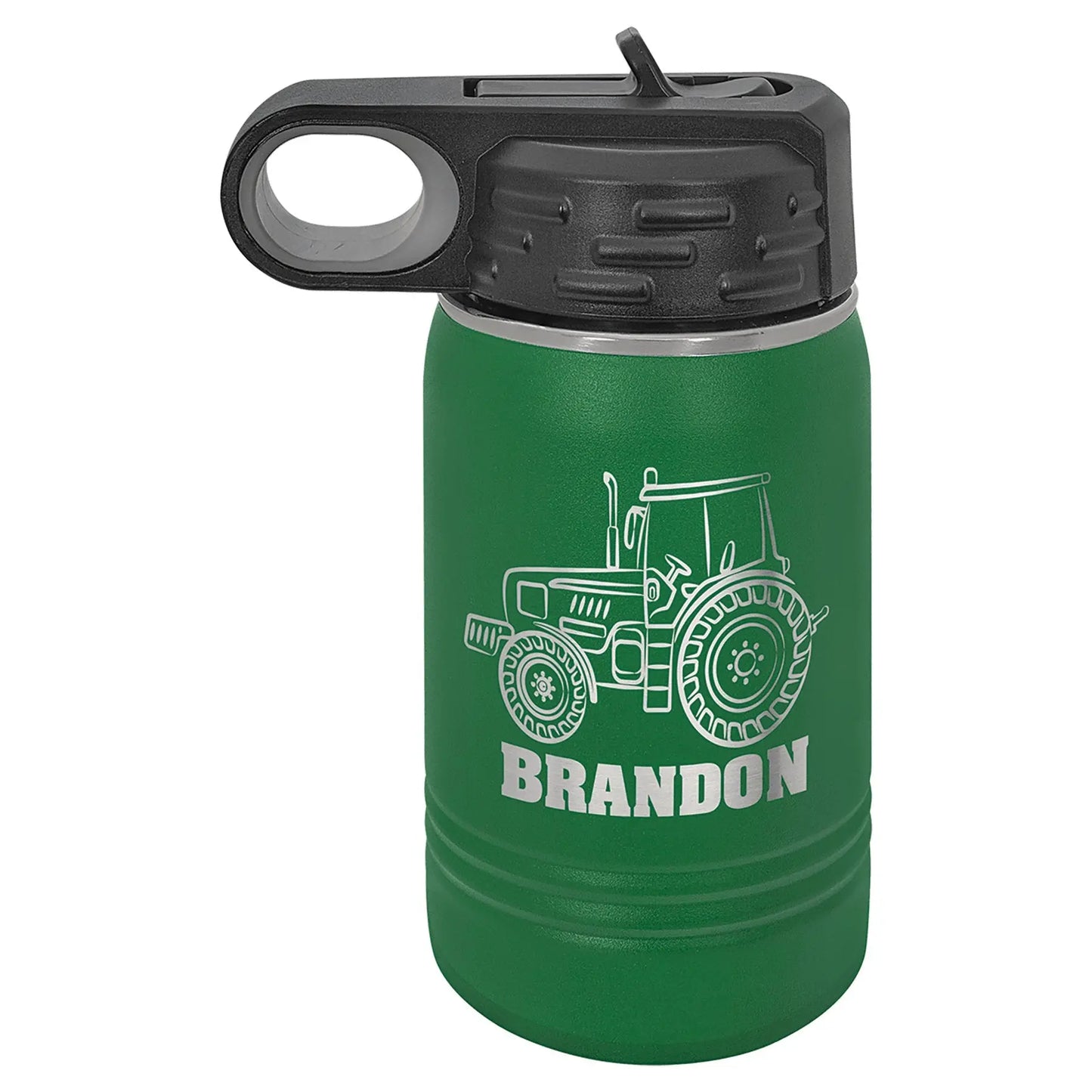12 oz. Water Bottle - Stainless Steel - Custom - Smalltown Connetchin