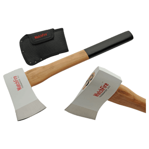 16" Tournament Throwing Axe with Nylon Sheath and Blade Guard - Smalltown Connetchin