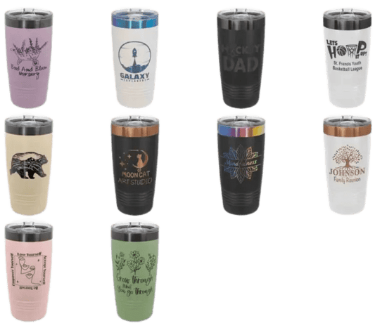 20 oz. Ion Plated Ringneck Tumbler - Customized - Smalltown Connetchin