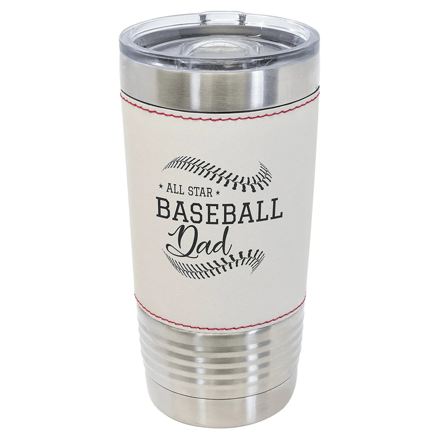 20 oz. Sports Baseball Tumbler with Slider Lid - Custom - Smalltown Connetchin