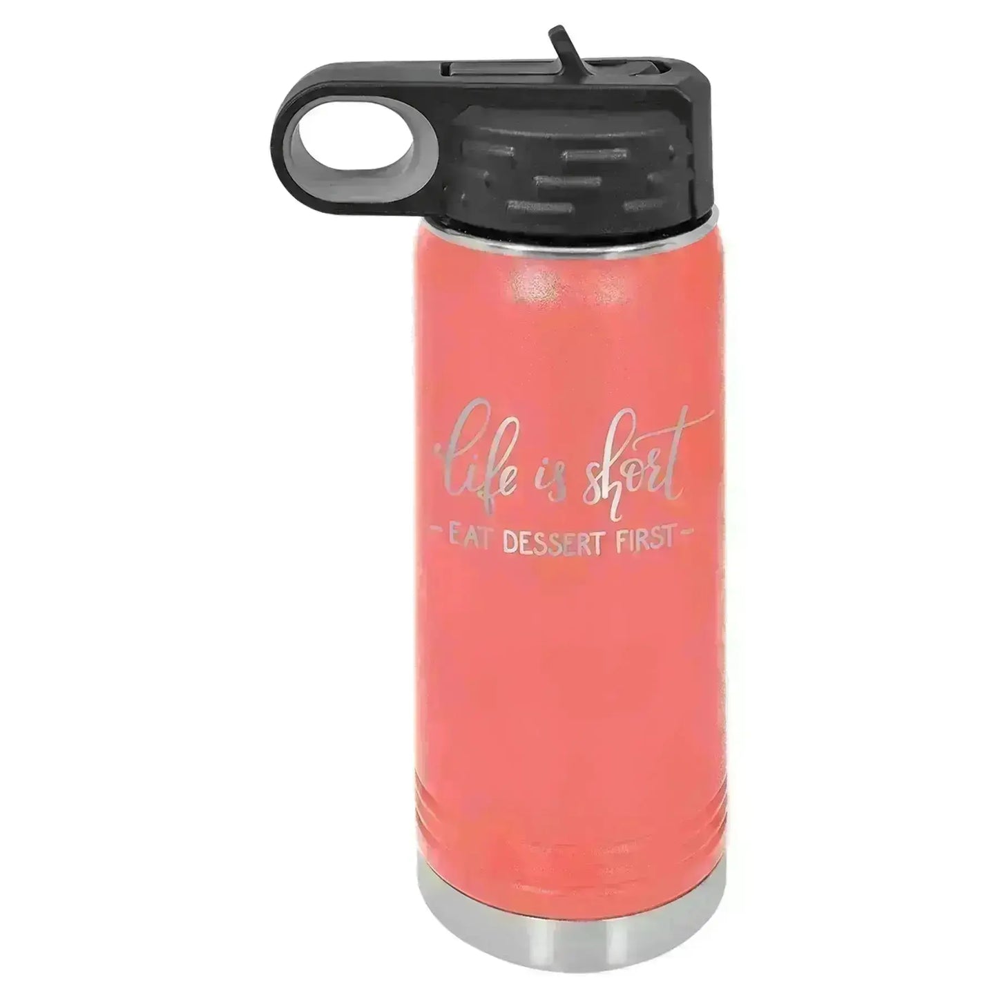 20 oz. Stainless Steel Water Bottle - Custom - Smalltown Connetchin