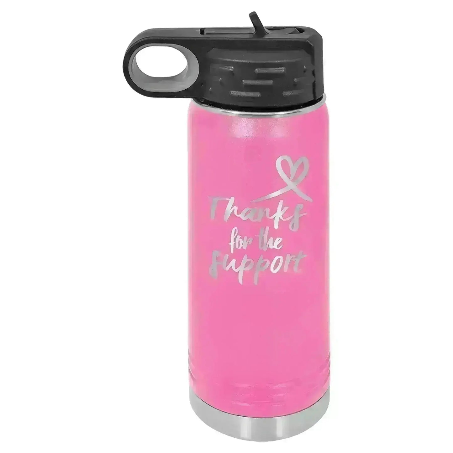 20 oz. Stainless Steel Water Bottle - Custom - Smalltown Connetchin