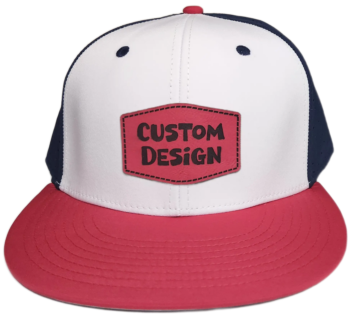 Custom Patch - EPS50 Fitted Baseball Cap - Large