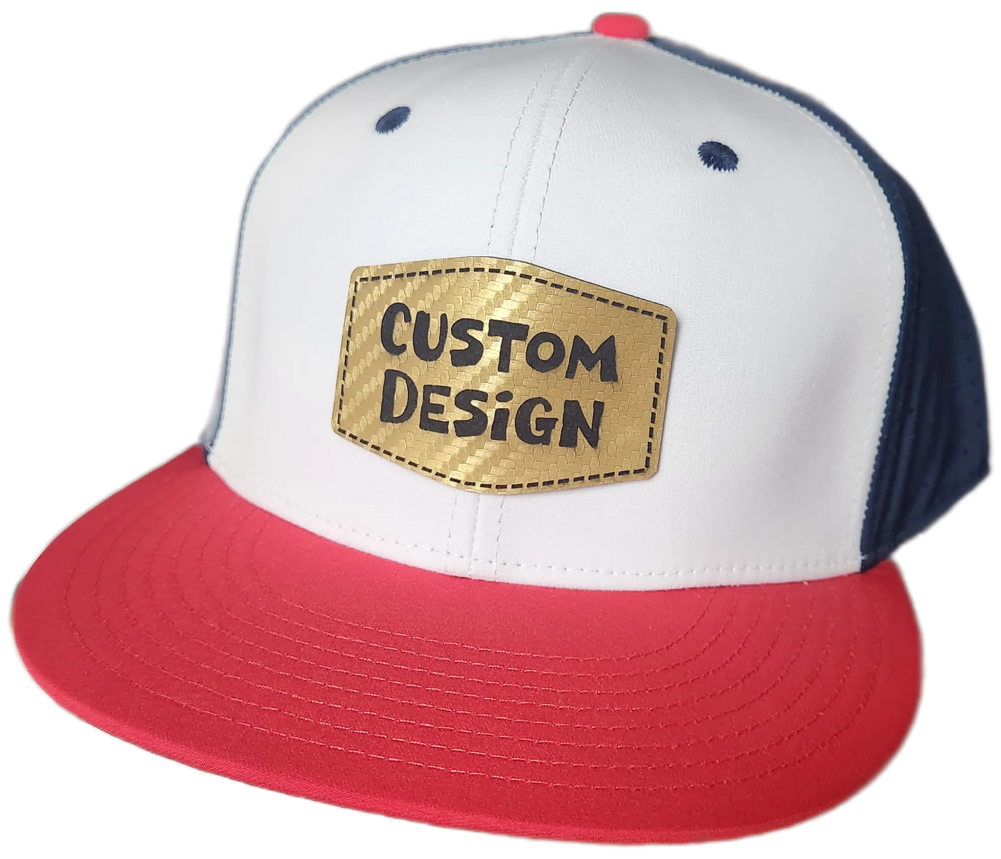 Custom Patch - EPS50 Fitted Baseball Cap - Large