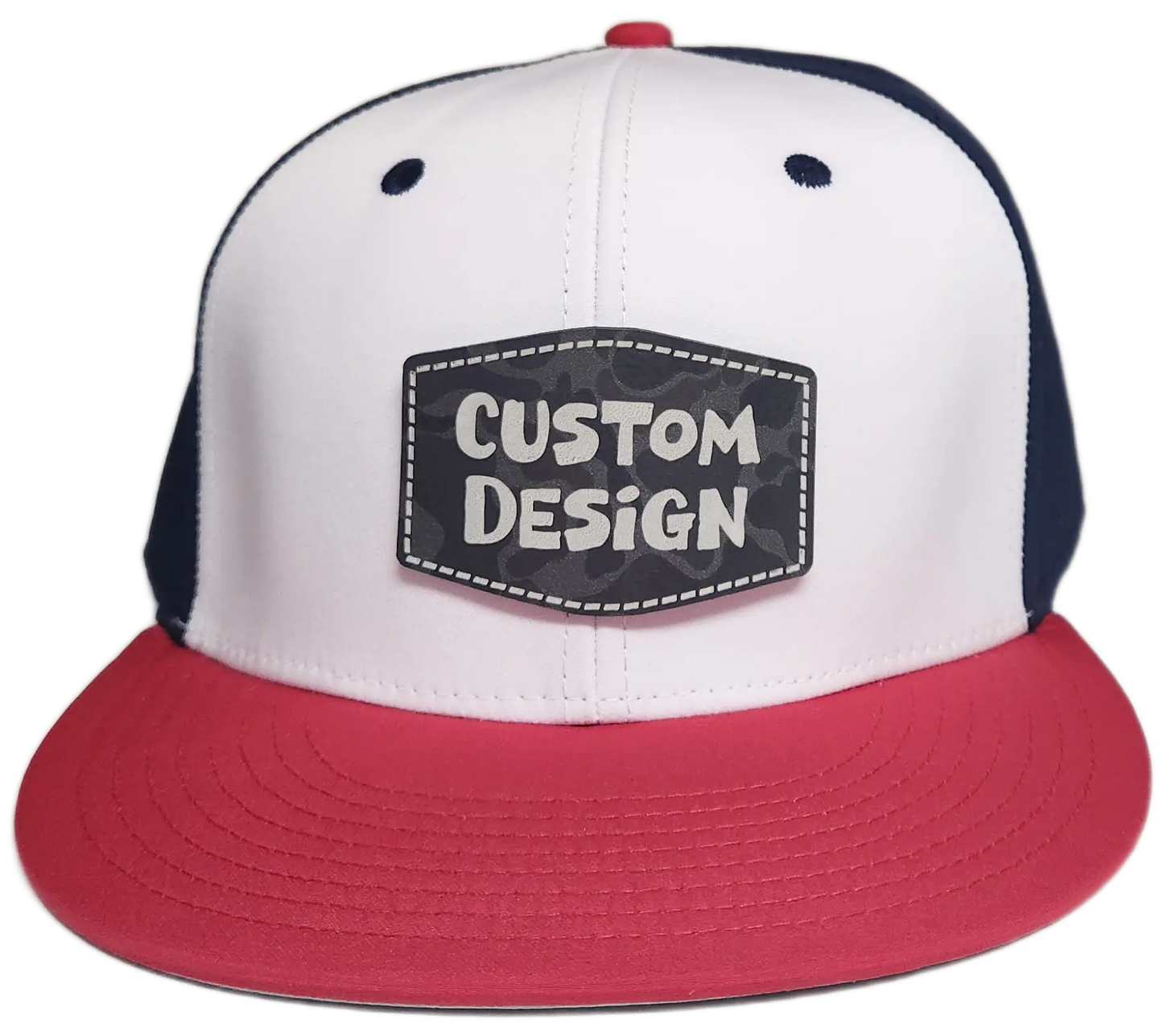 Custom Patch - EPS50 Fitted Baseball Cap - Large