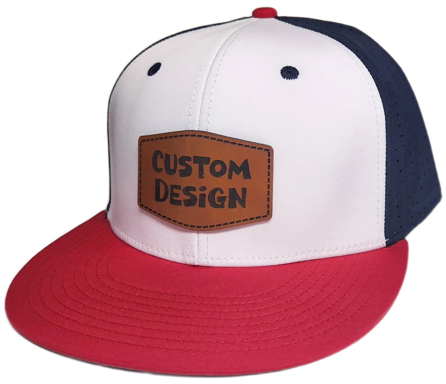 Custom Patch - EPS50 Fitted Baseball Cap - Large