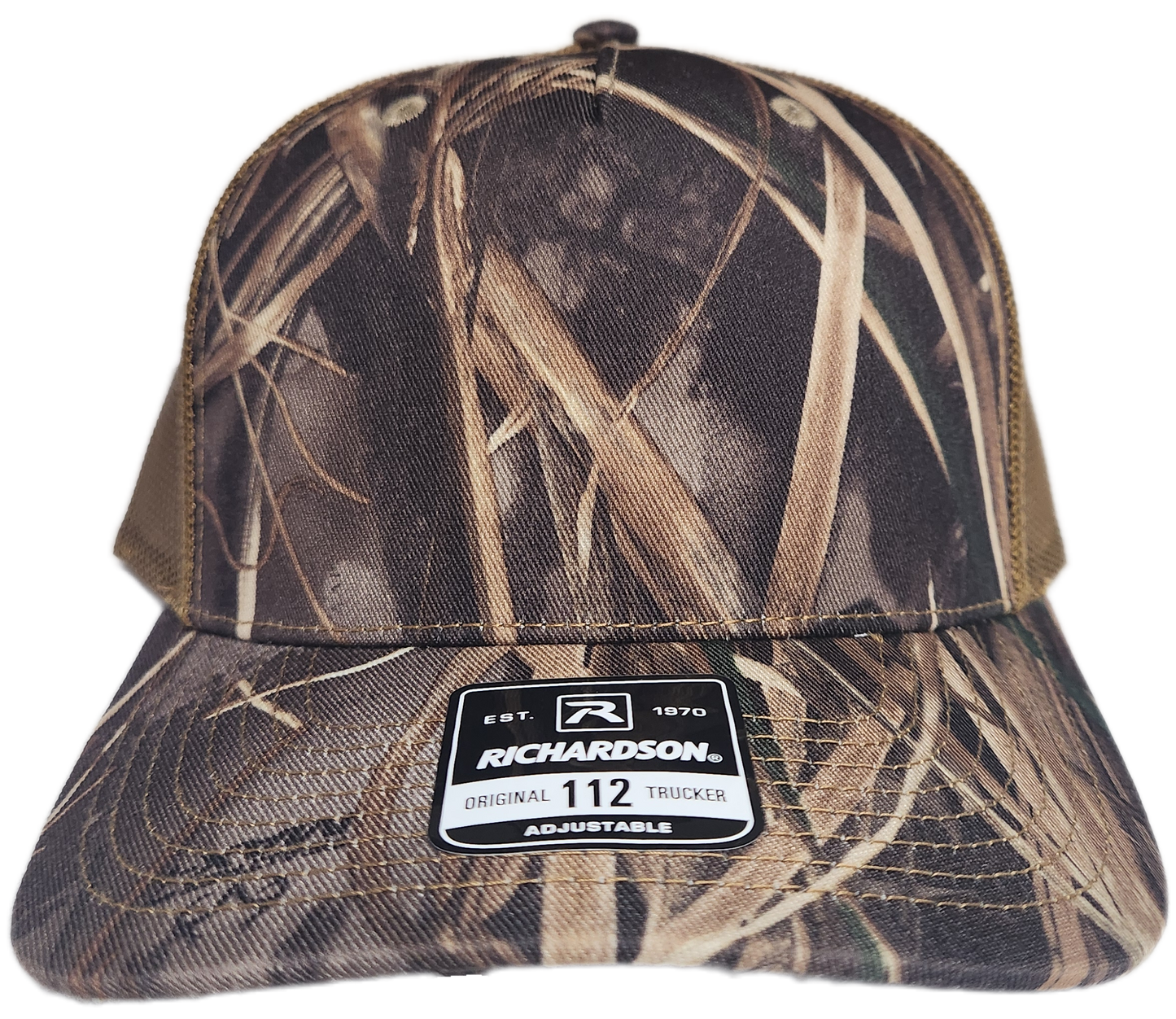 Custom Patch - Richardson 112PFP Printed Five Panel Snapback - REALTREE MAX-7/BUCK