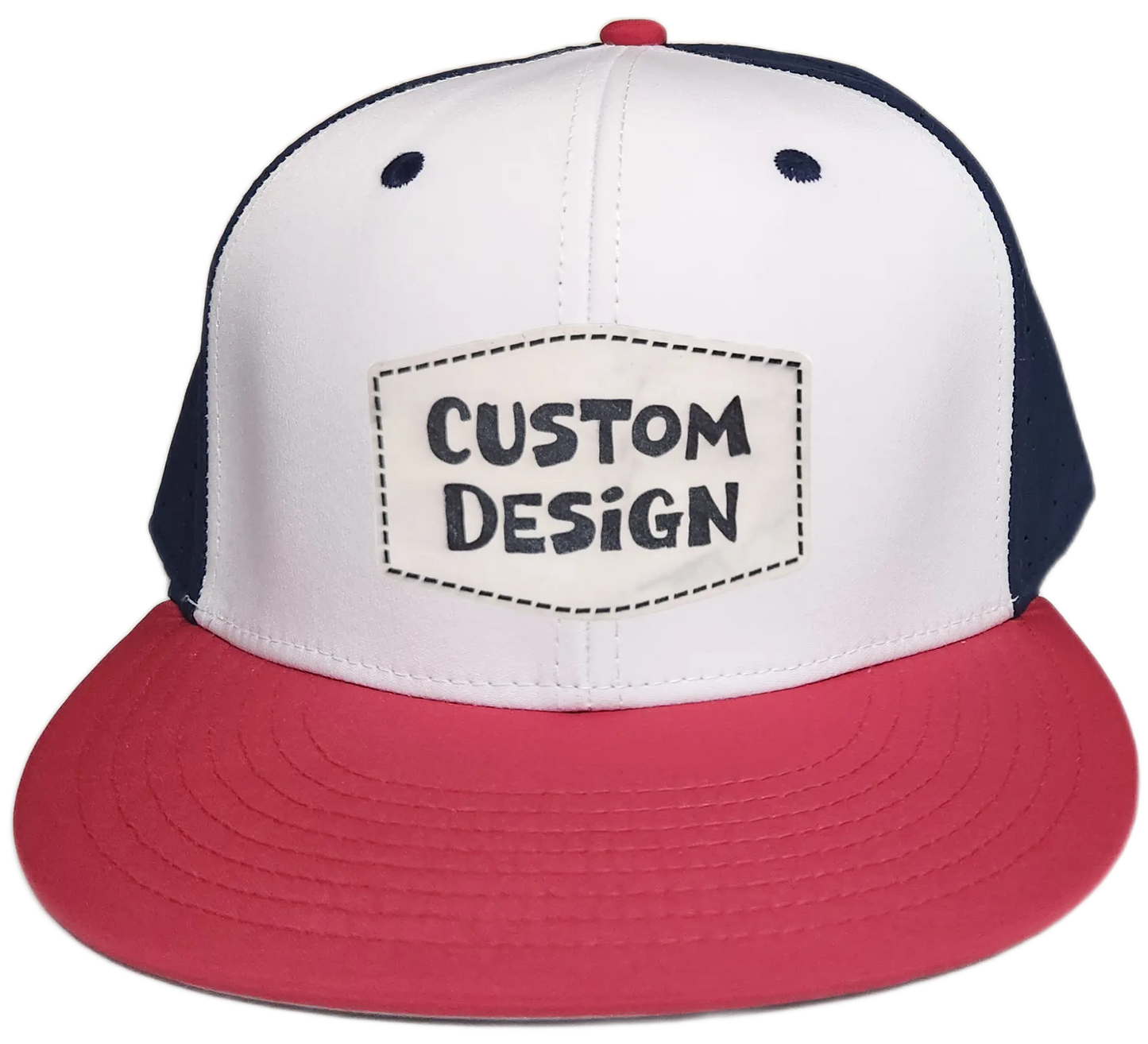 Custom Patch - EPS50 Fitted Baseball Cap - Large