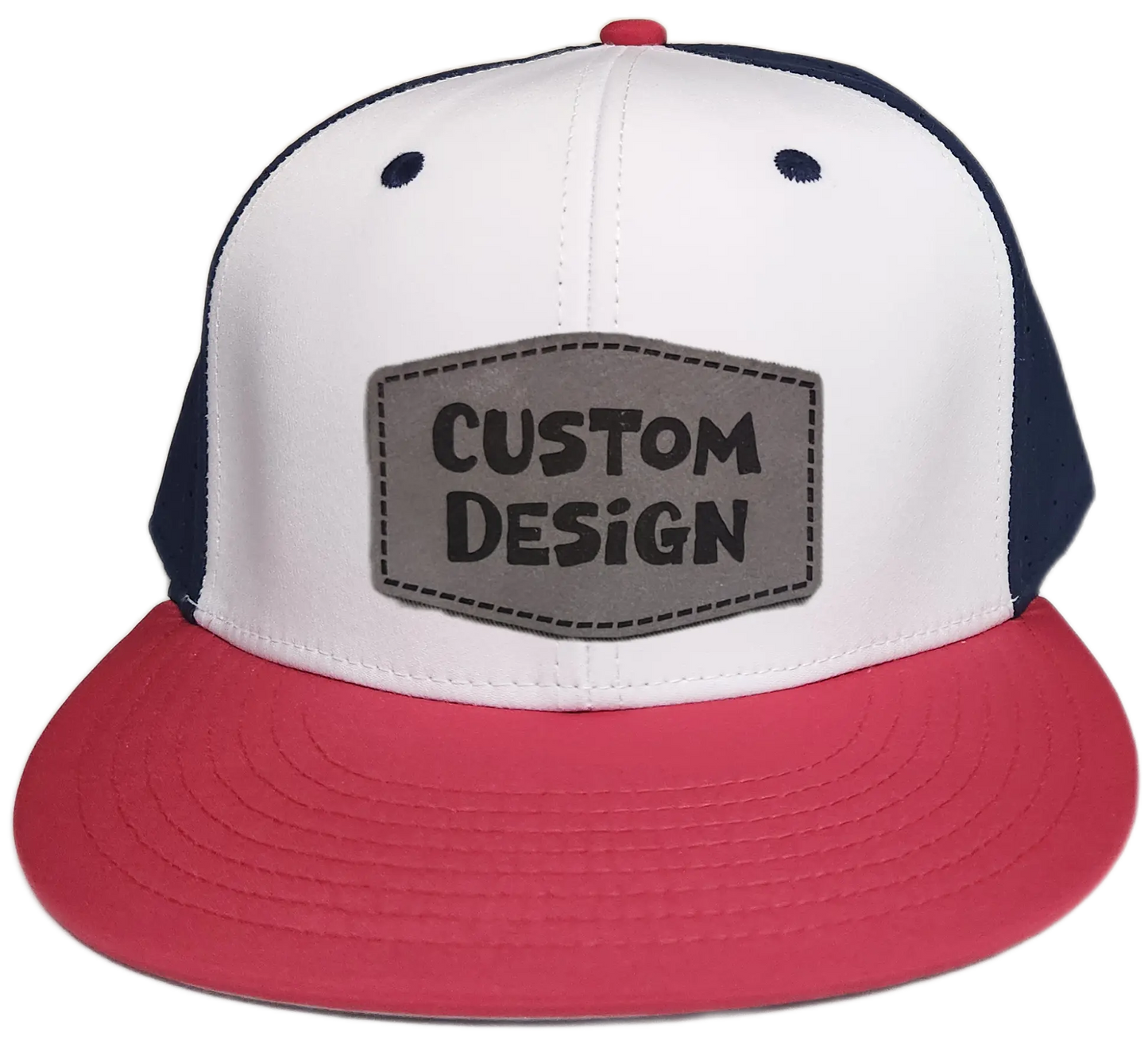 Custom Patch - EPS50 Fitted Baseball Cap - Large