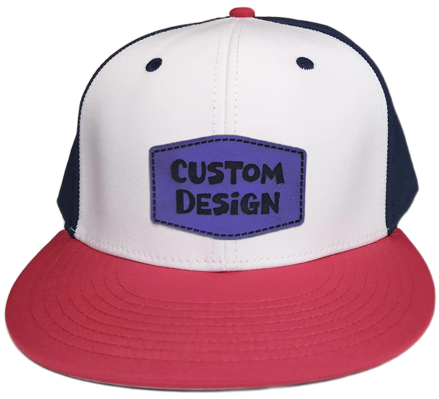 Custom Patch - EPS50 Fitted Baseball Cap - Large