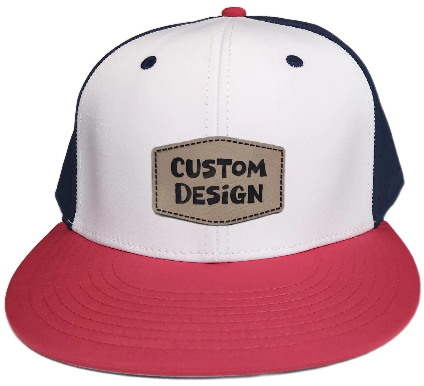 Custom Patch - EPS50 Fitted Baseball Cap - Large