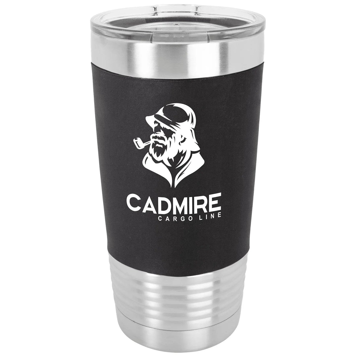 20oz Tumbler with Silicone Grip and Clear Lid - Custom - Smalltown Connetchin