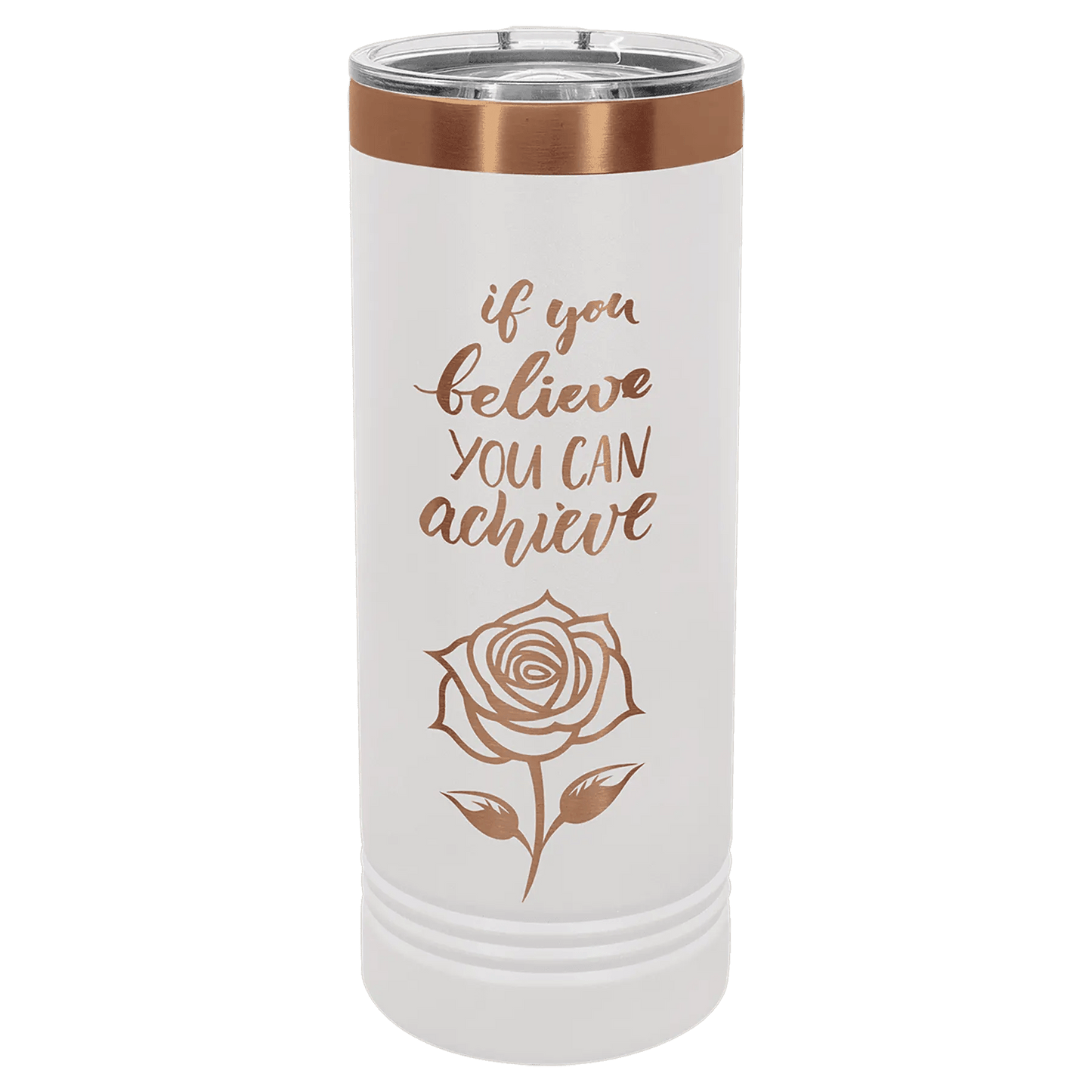 22 oz. Ion Plated Skinny Tumbler - Customized - Smalltown Connetchin