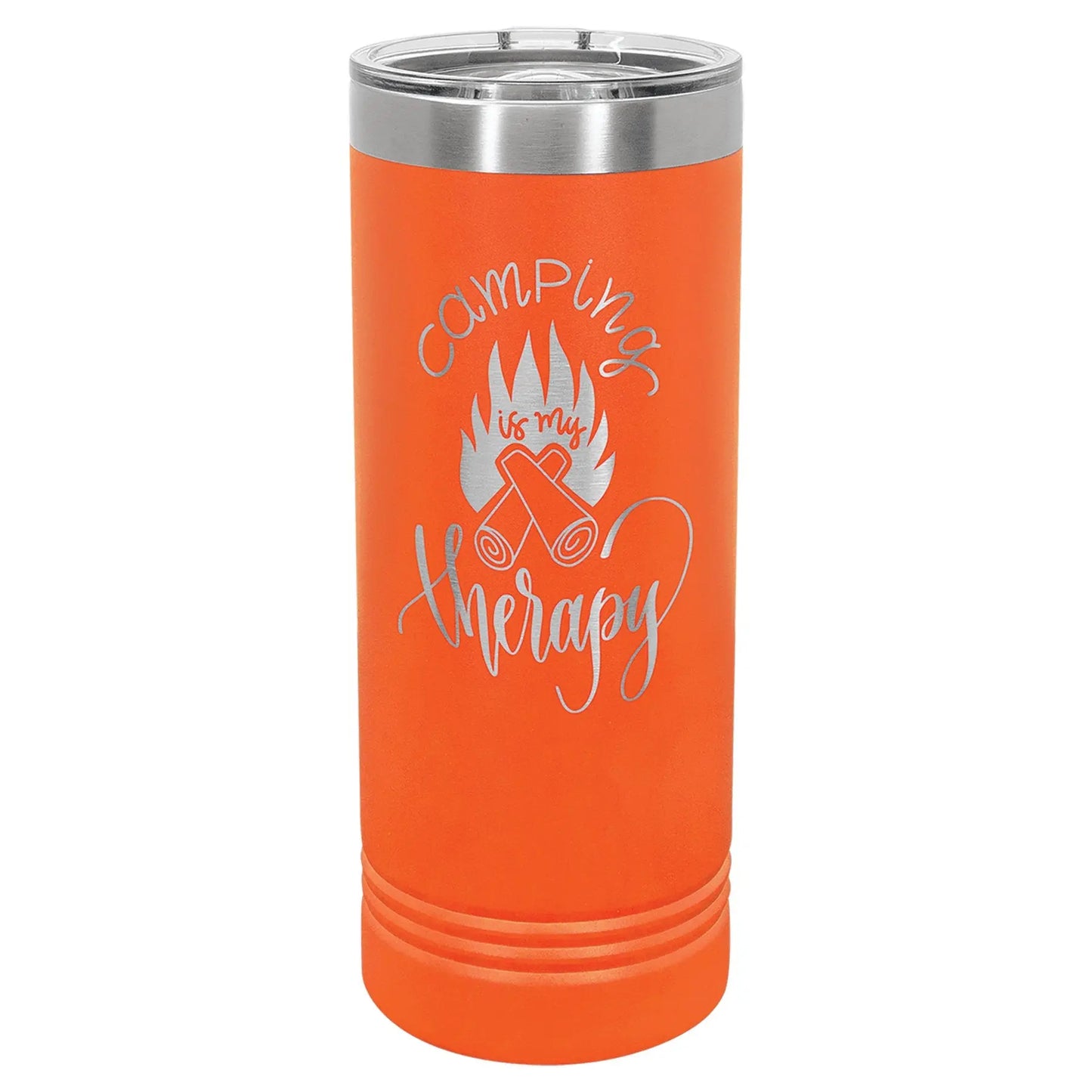 22 oz. Skinny Tumbler with Slider Lid - Custom - Smalltown Connetchin