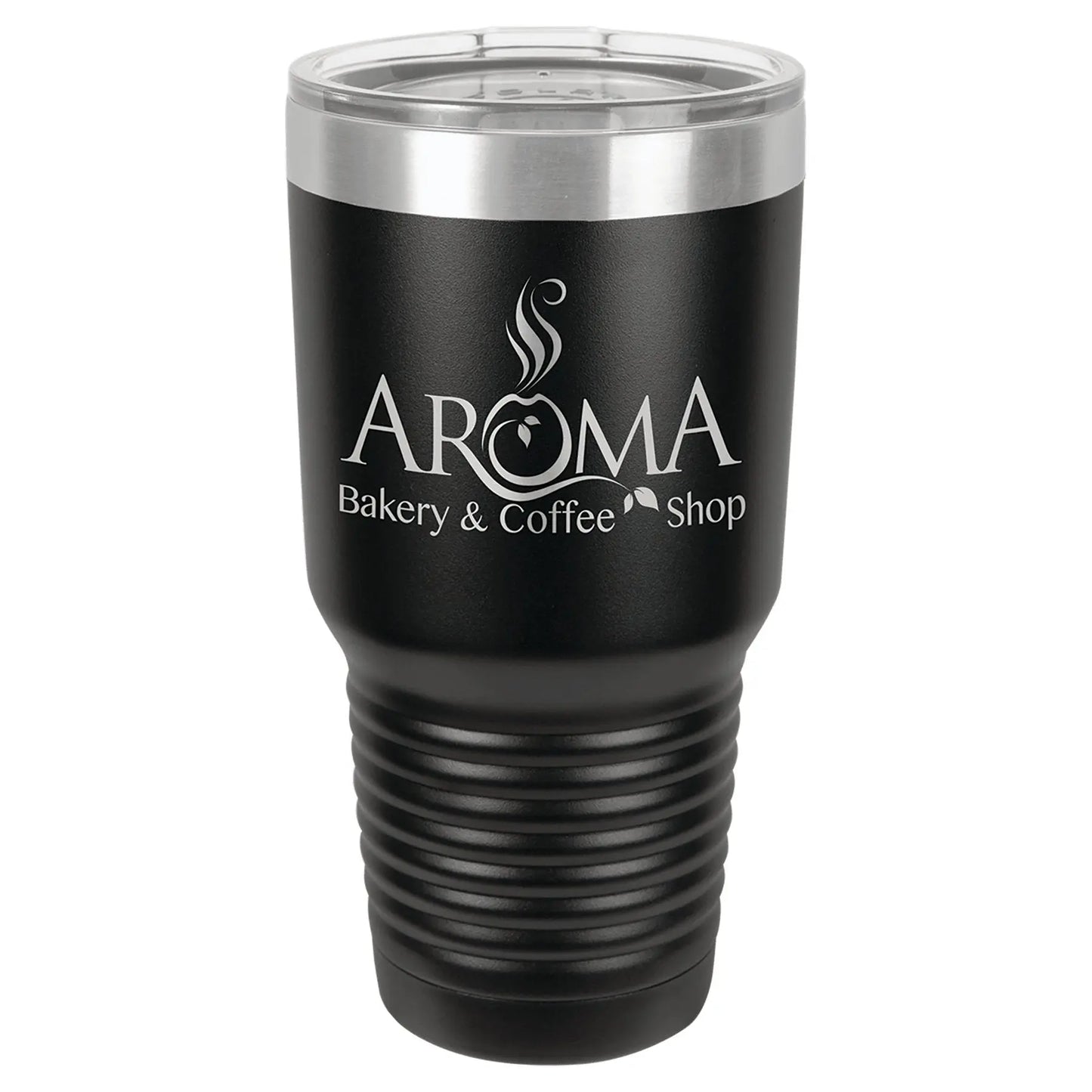30 oz. Vacuum Insulated Ringneck Tumbler with Clear Lid - Custom - Smalltown Connetchin