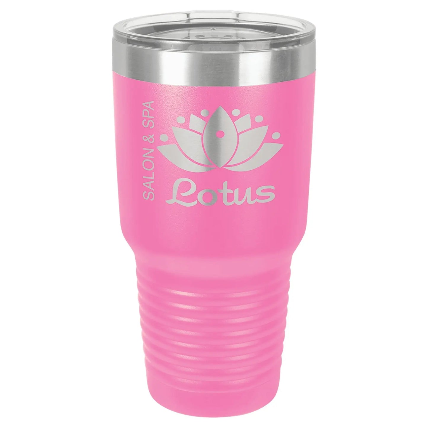 30 oz. Vacuum Insulated Ringneck Tumbler with Clear Lid - Custom - Smalltown Connetchin