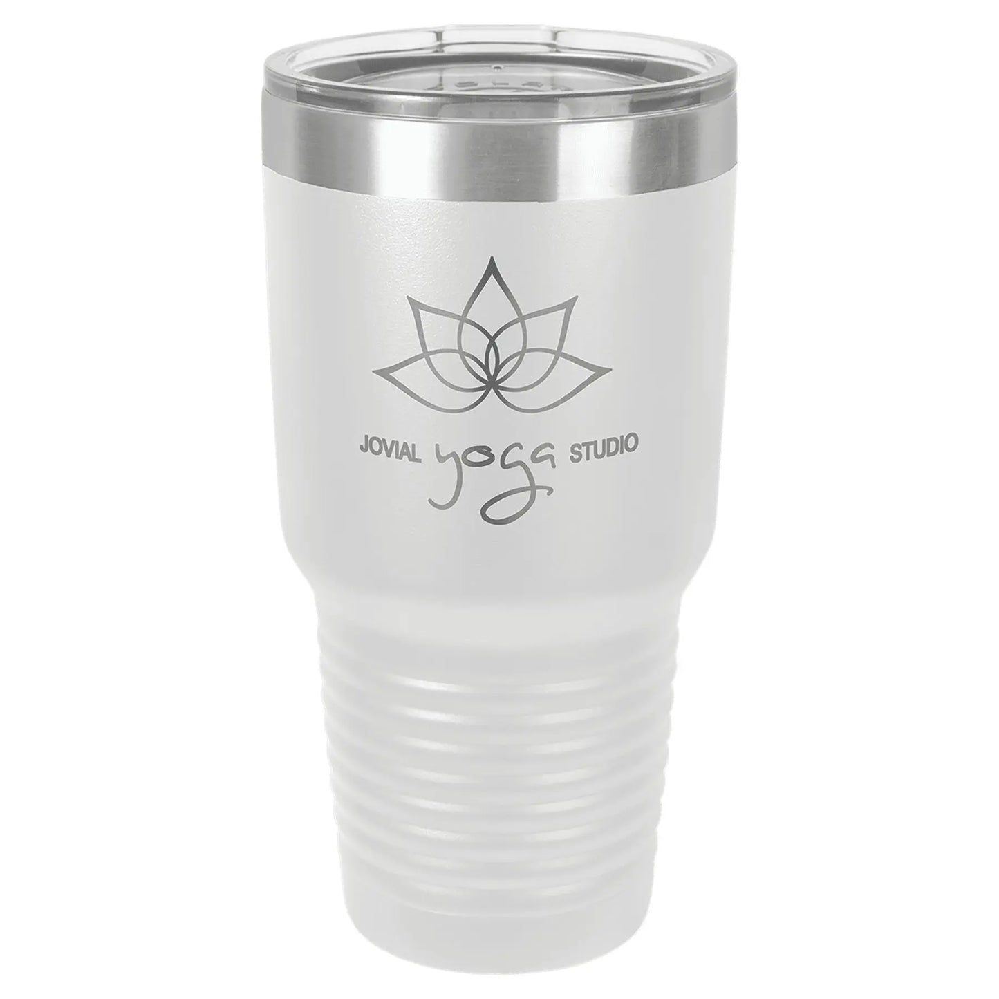 30 oz. Vacuum Insulated Ringneck Tumbler with Clear Lid - Custom - Smalltown Connetchin