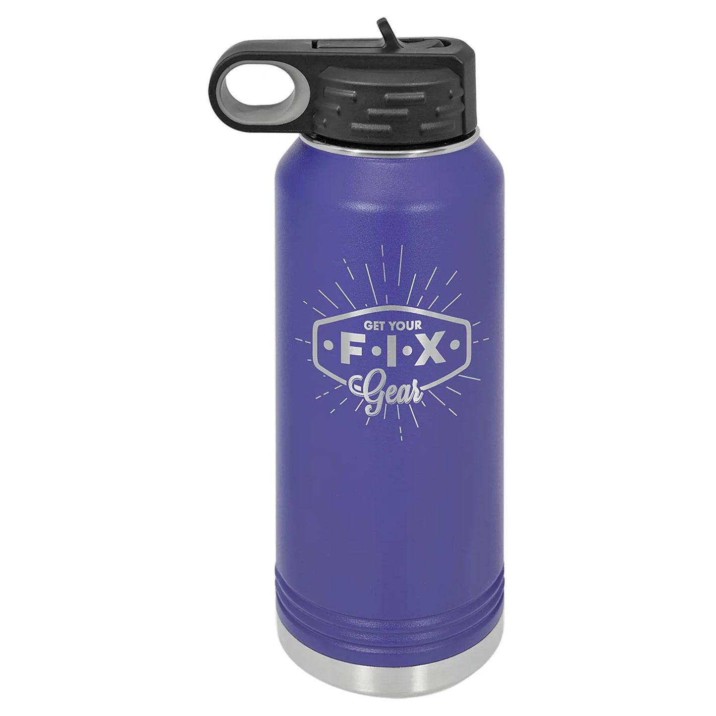 32 oz. Stainless Steel Water Bottle - Custom - Smalltown Connetchin
