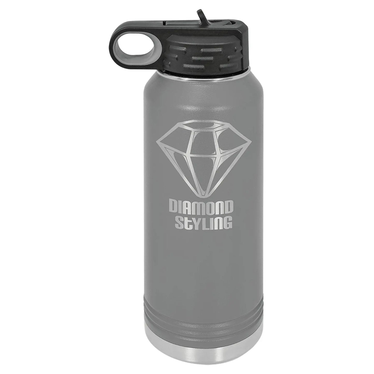 32 oz. Stainless Steel Water Bottle - Custom - Smalltown Connetchin
