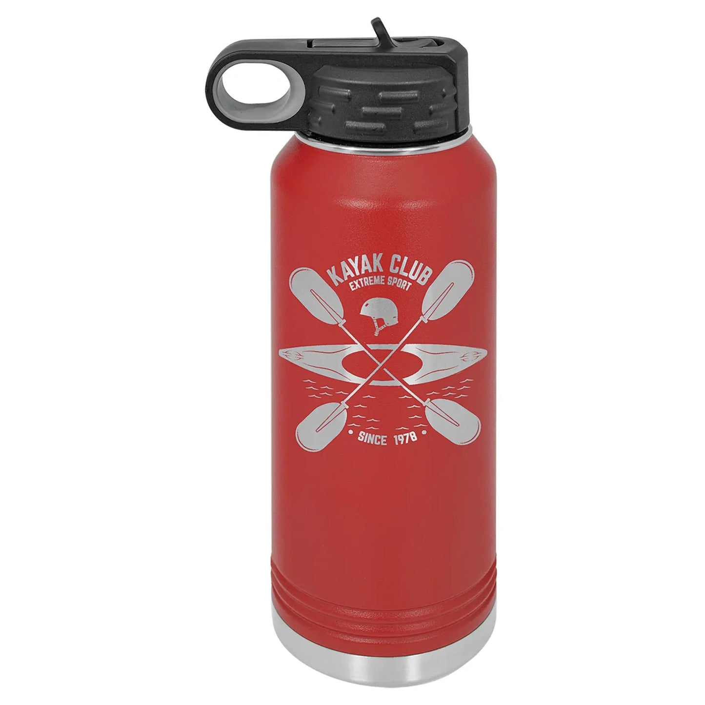 32 oz. Stainless Steel Water Bottle - Custom - Smalltown Connetchin