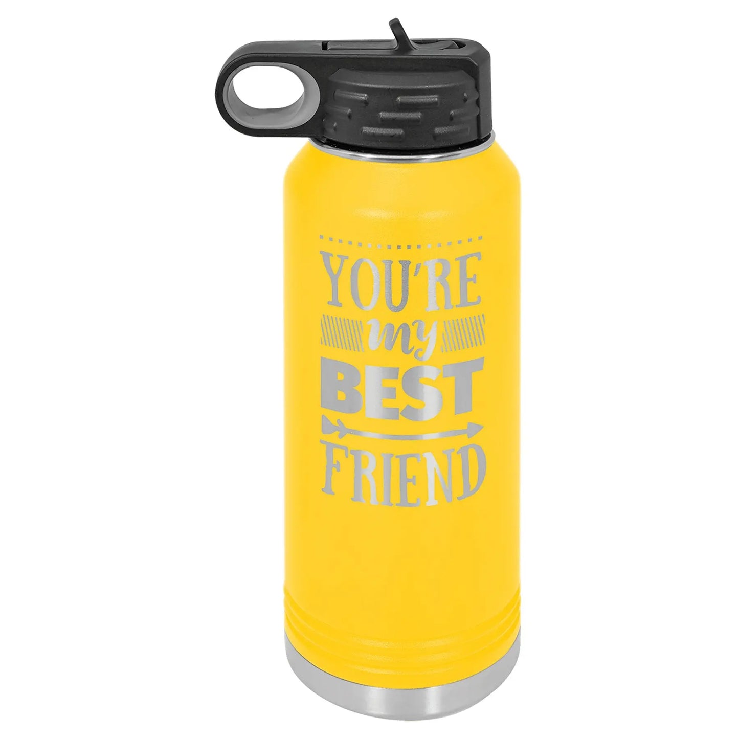 32 oz. Stainless Steel Water Bottle - Custom - Smalltown Connetchin