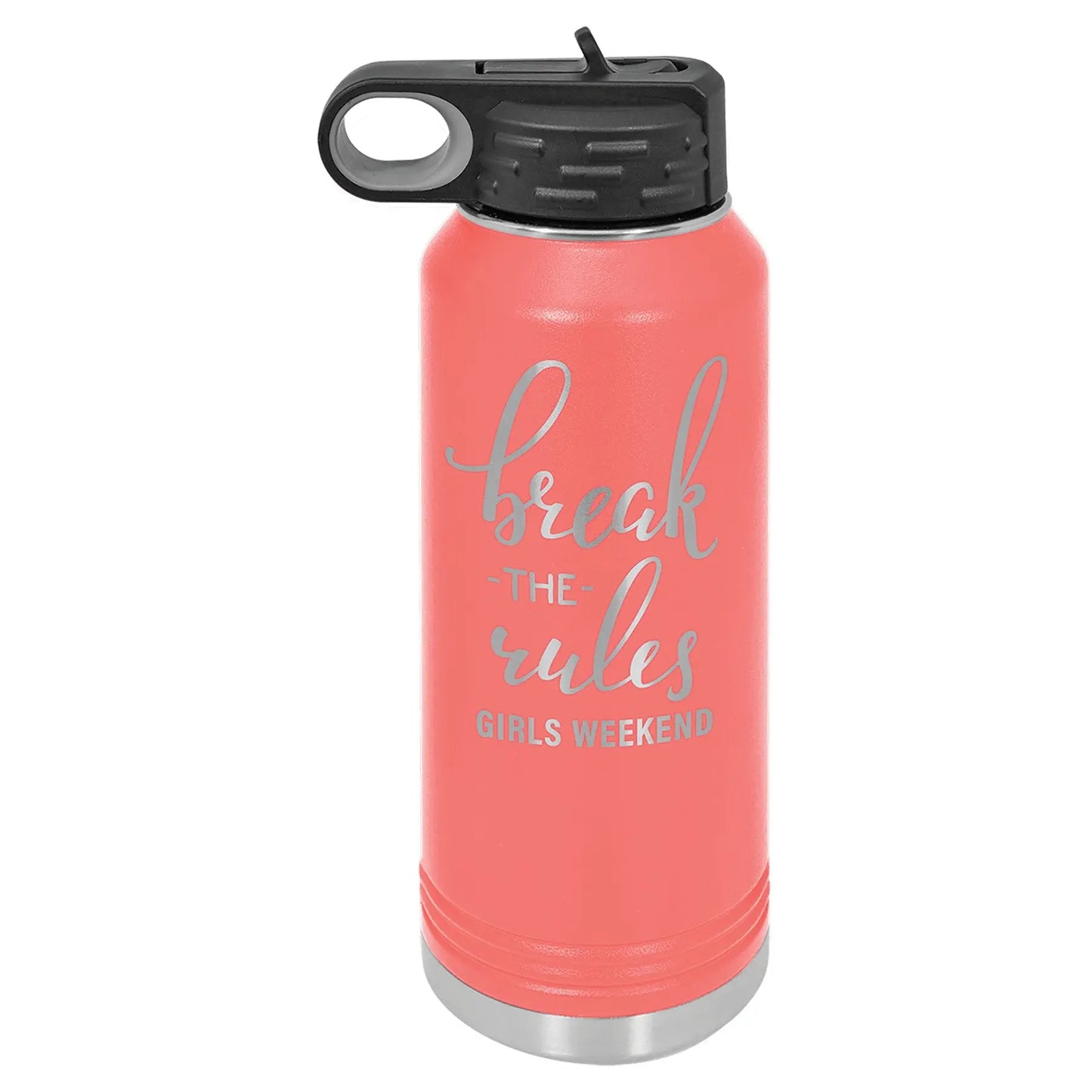 32 oz. Stainless Steel Water Bottle - Custom - Smalltown Connetchin