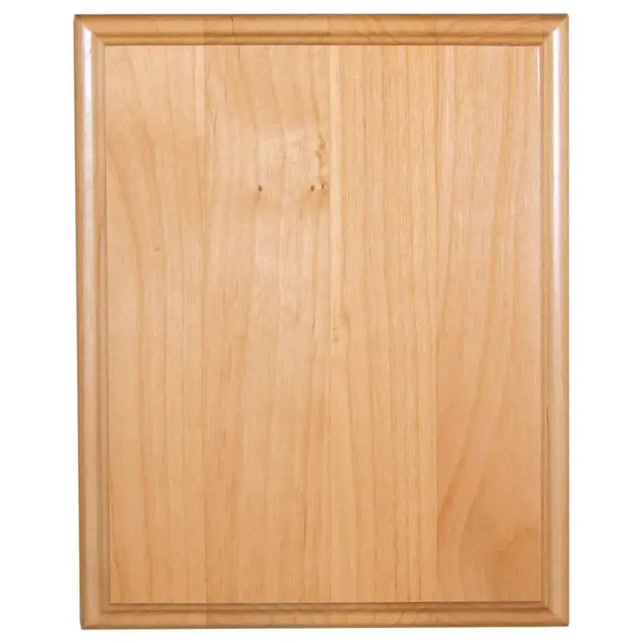 All American Red Alder Plaque with Marble Acrylic Plate Smalltown Connetchin