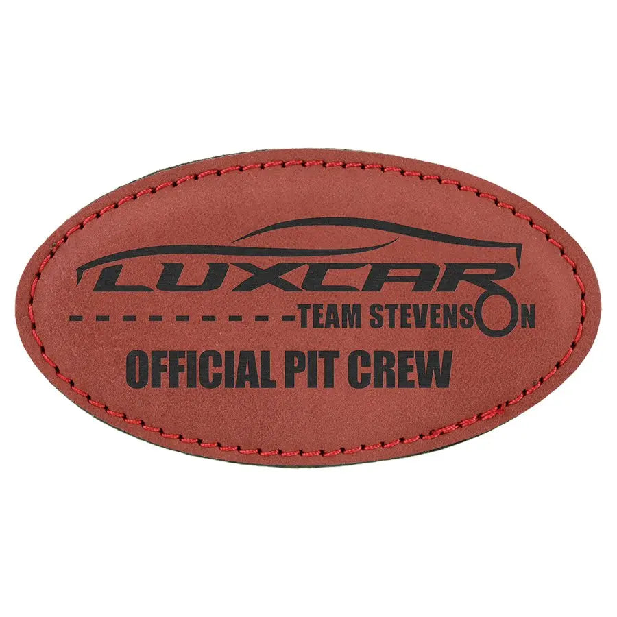 Leatherette Badge Blank with Magnet - Custom JDS