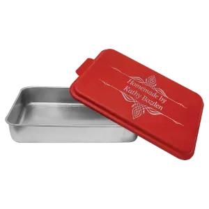 Cake pan with lid