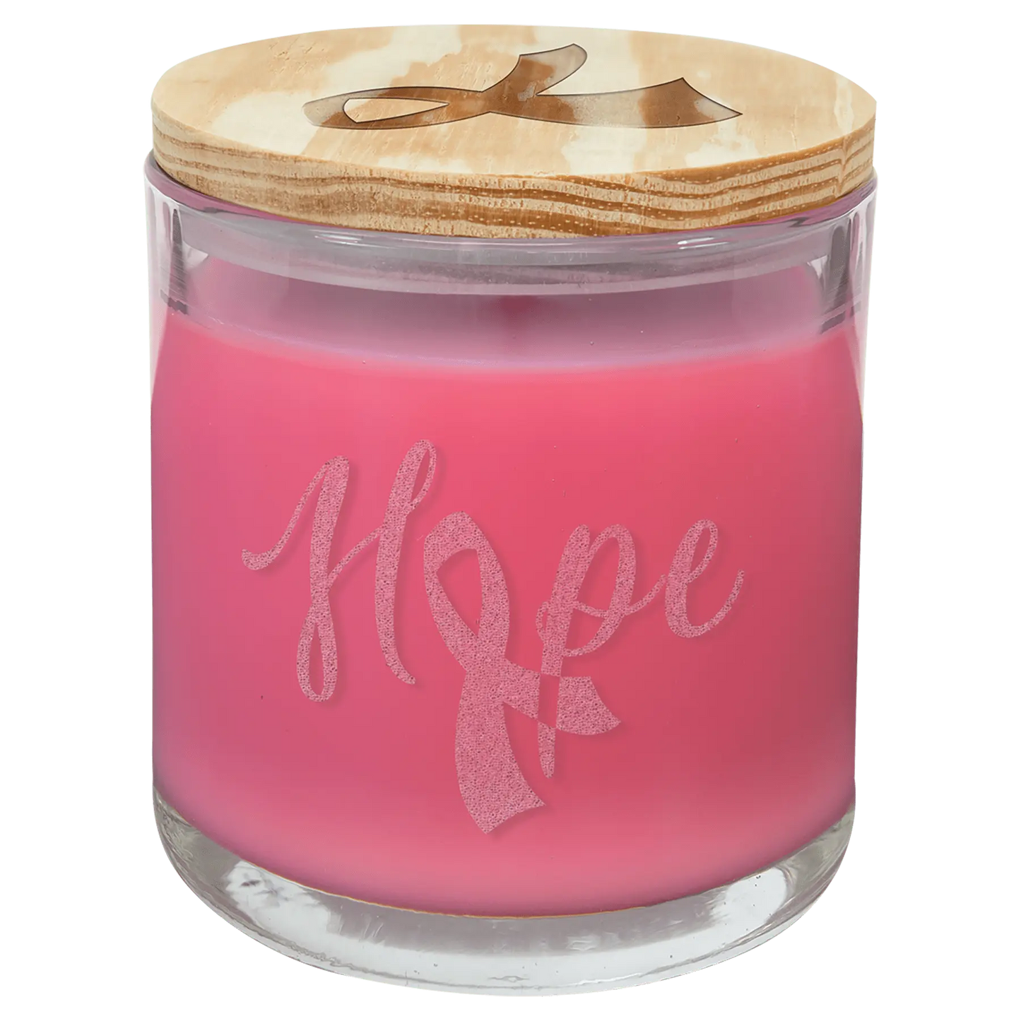 Candle in a Jar with Wood Lid - 14 oz. - Custom JDS Industries