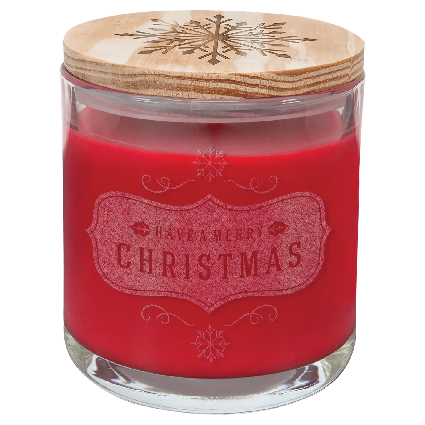 Candle in a Jar with Wood Lid - 14 oz. - Custom JDS Industries