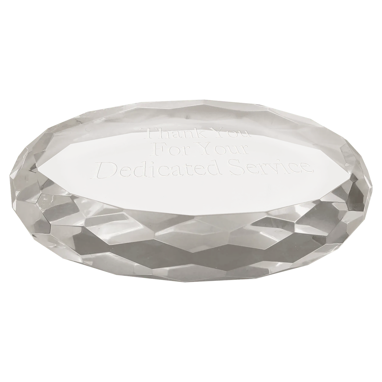 Crystal Paperweight JDS