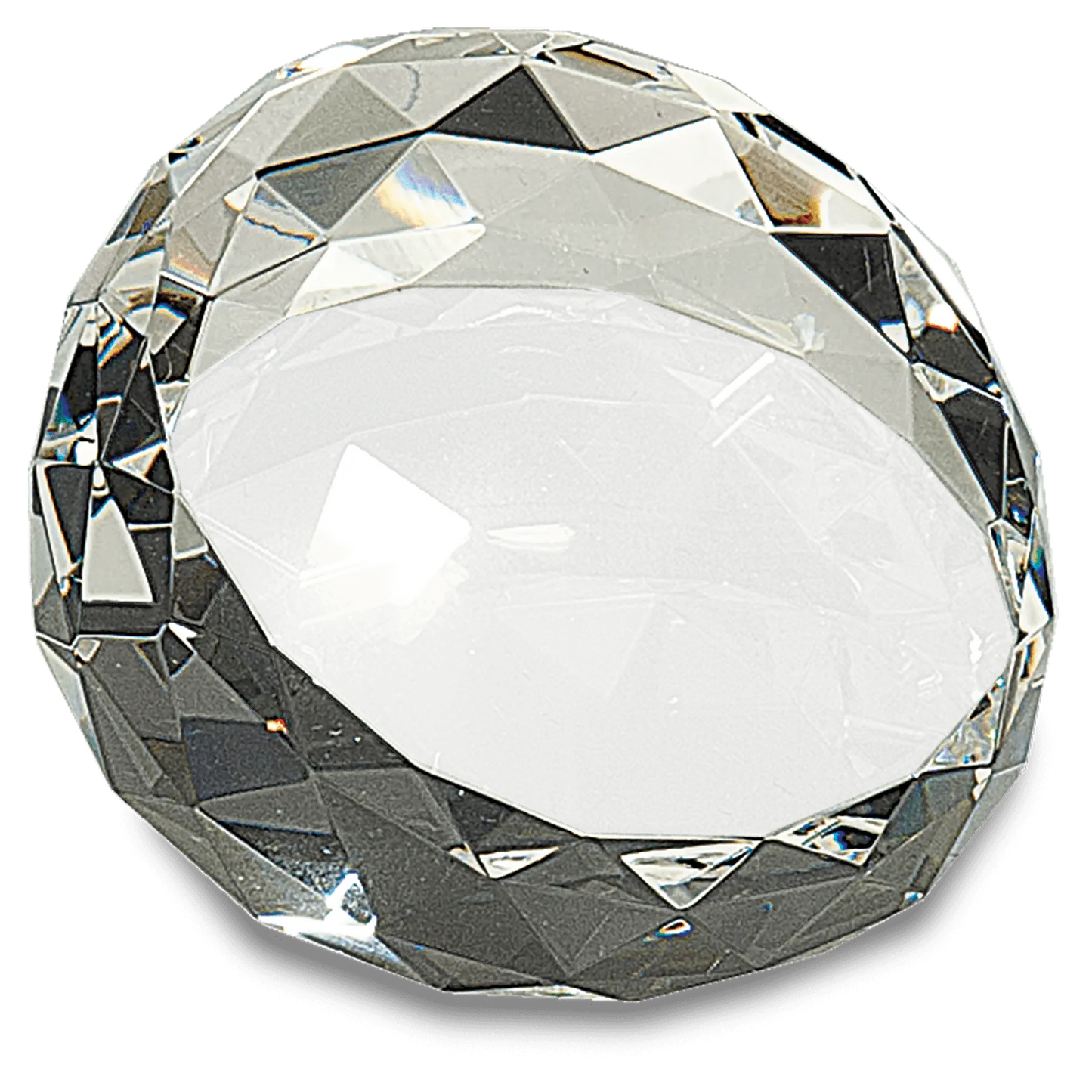 Crystal Paperweight JDS