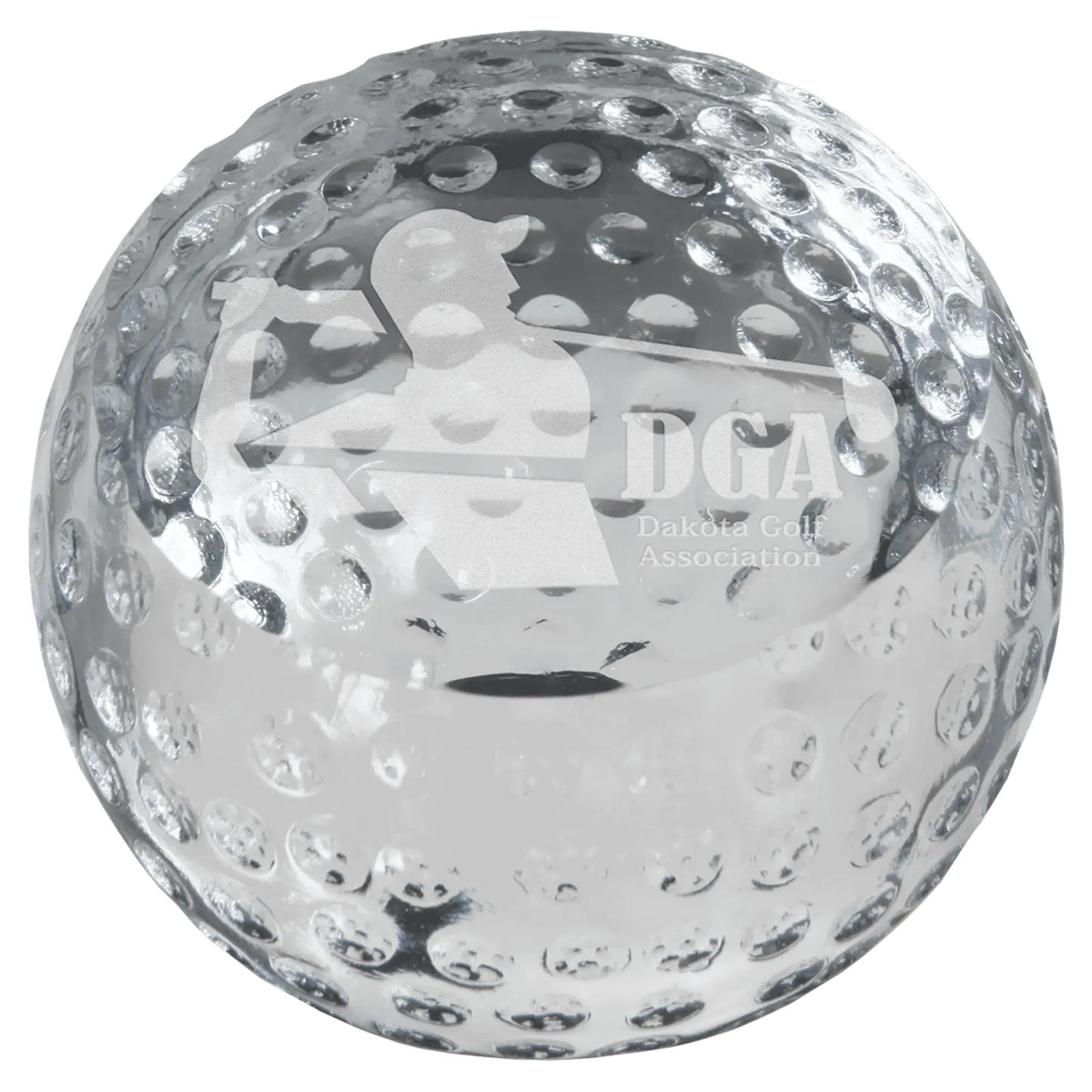 Crystal Paperweight JDS