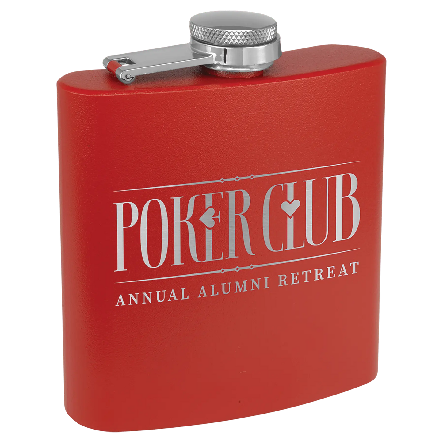 Powder Coated Stainless Steel Flask 6 oz. JDS