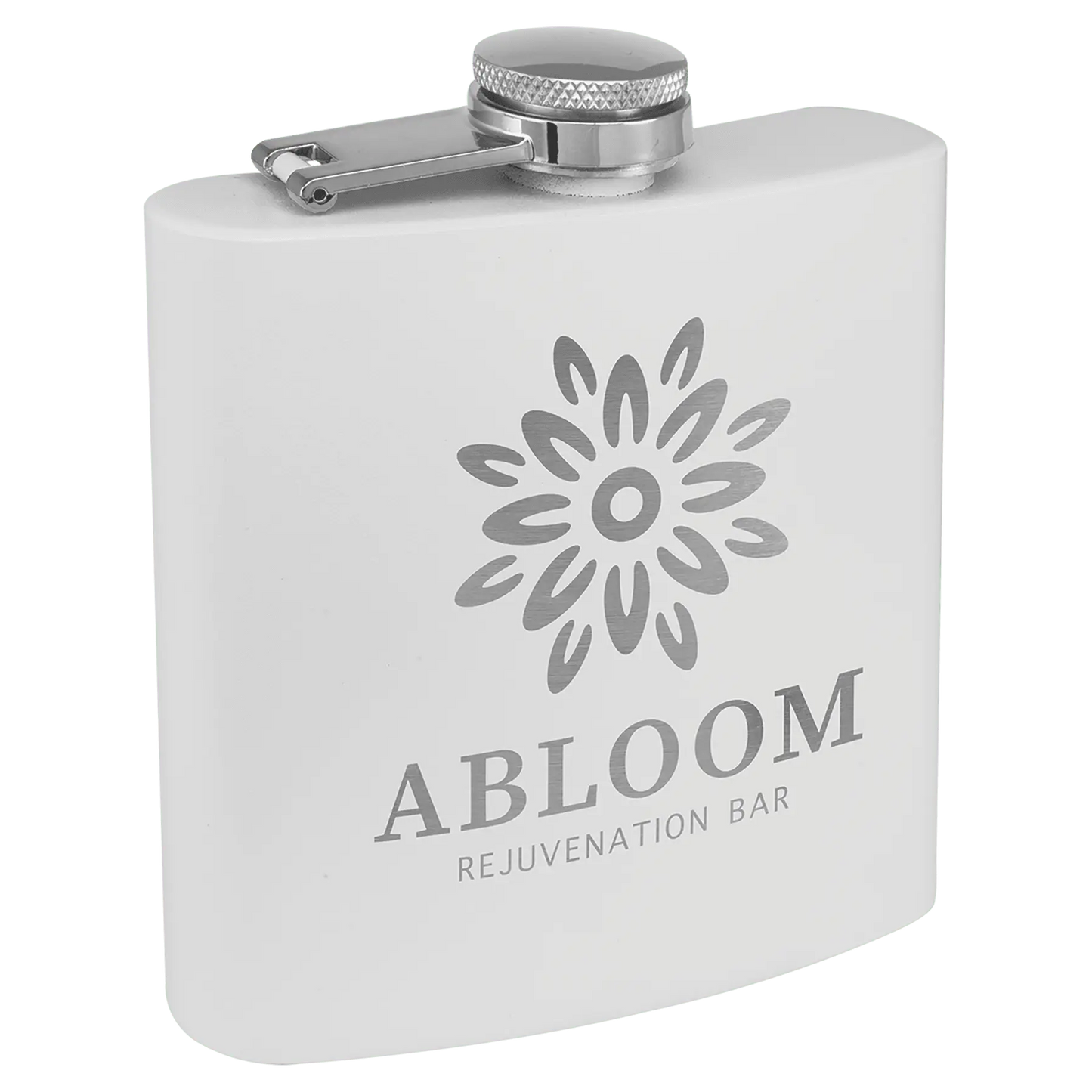 Powder Coated Stainless Steel Flask 6 oz. JDS