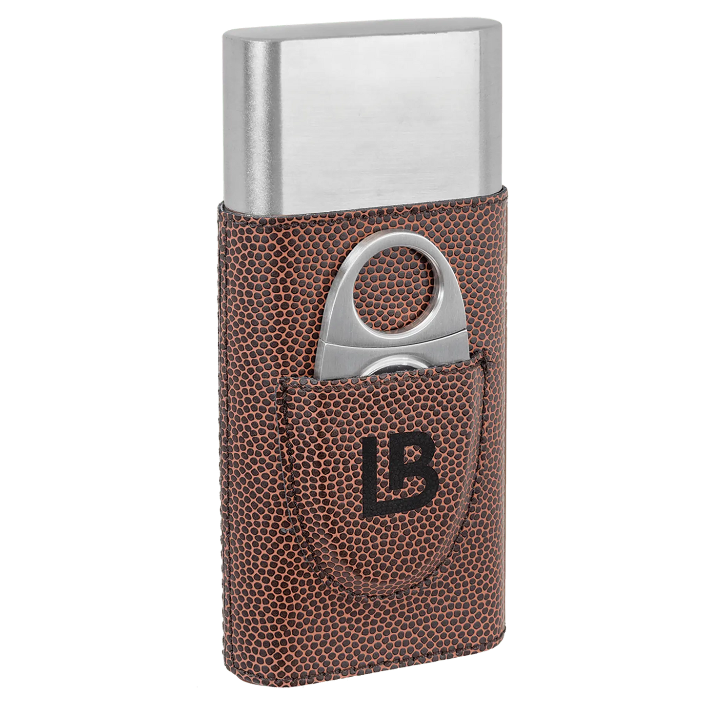 Cigar Case with Cutter - Custom Leatherette JDS