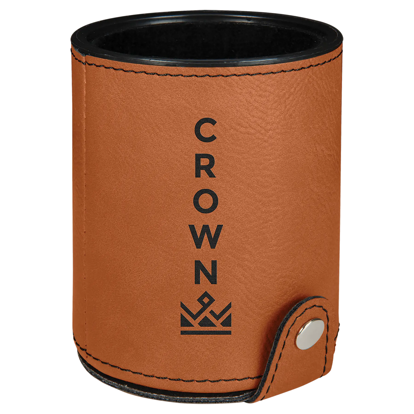 Leatherette Dice Cup with 5 Dice - Custom JDS