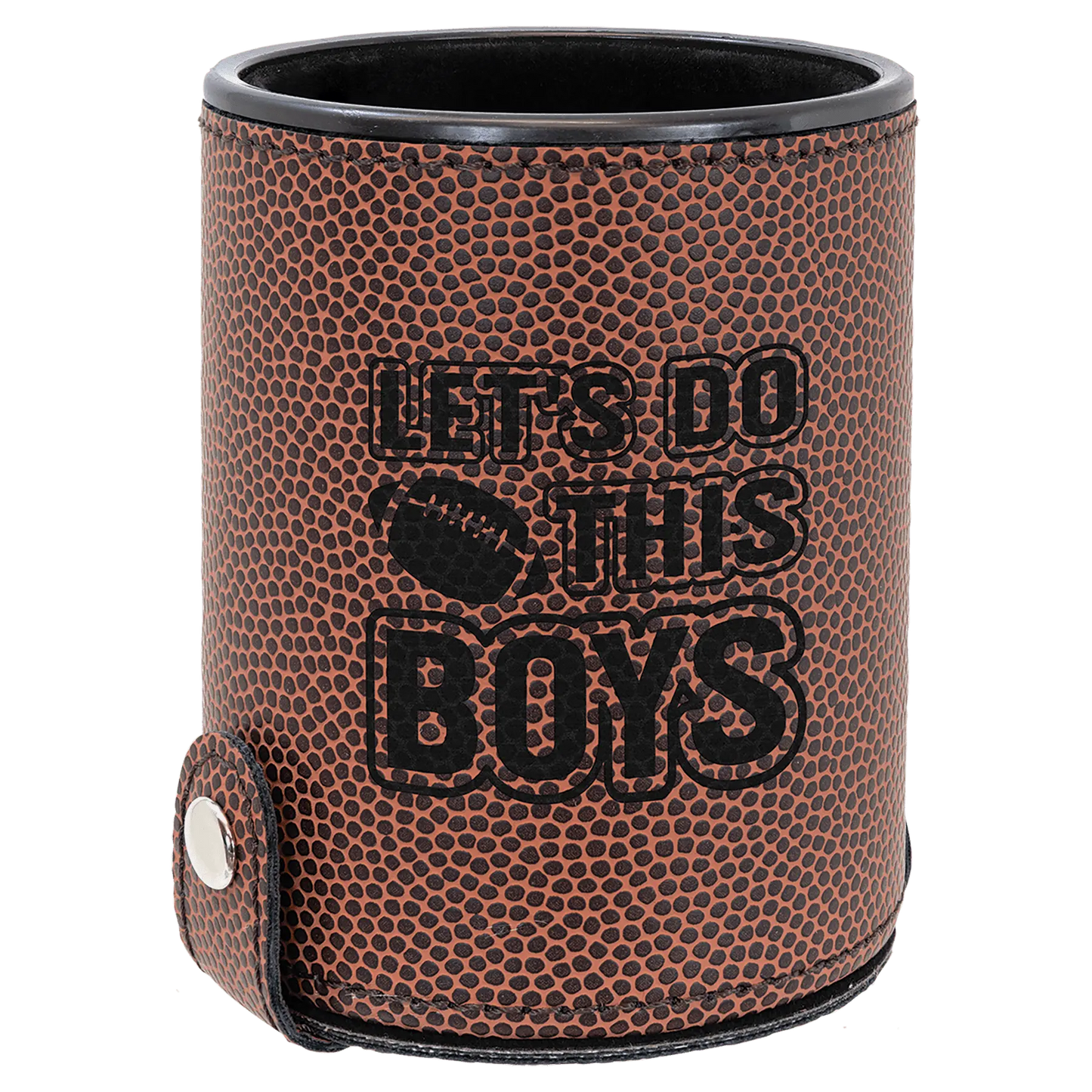 Leatherette Dice Cup with 5 Dice - Custom JDS