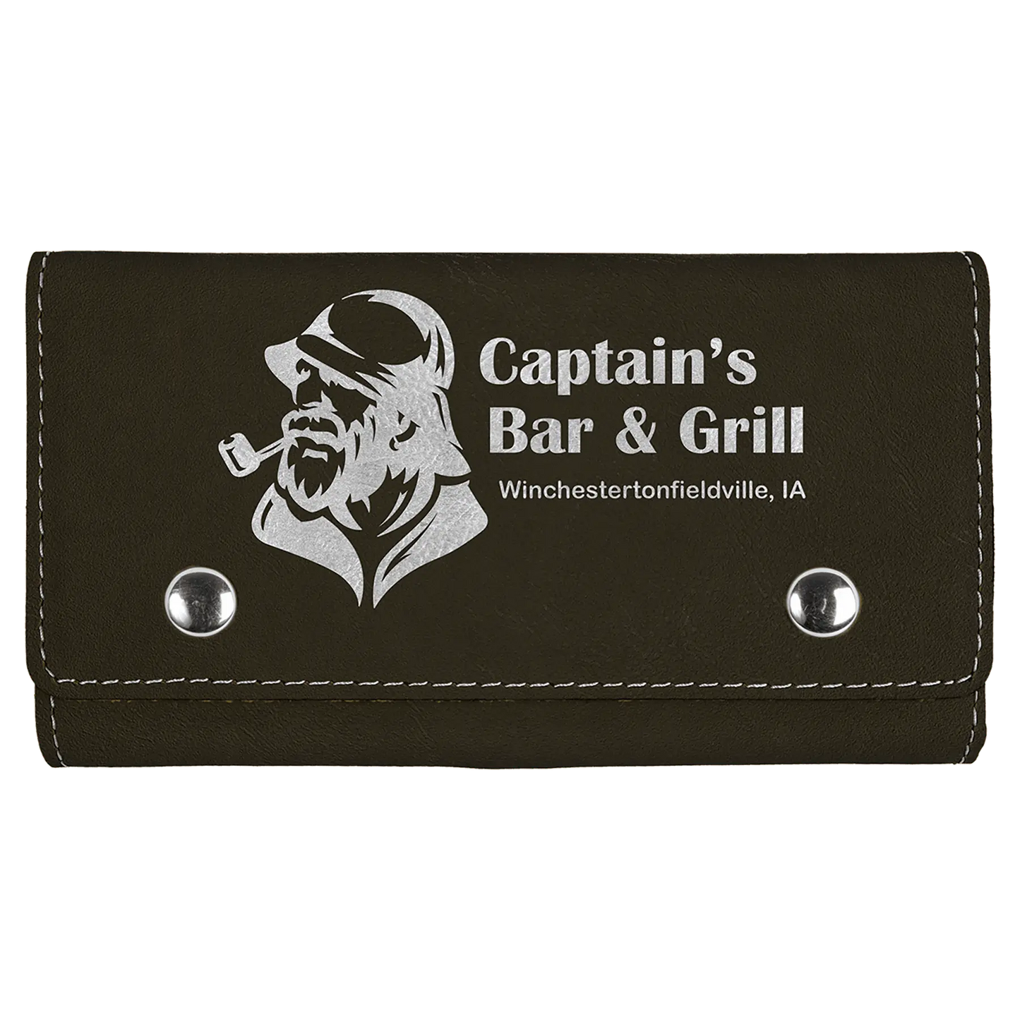 Leatherette Card & Dice Set - Custom JDS