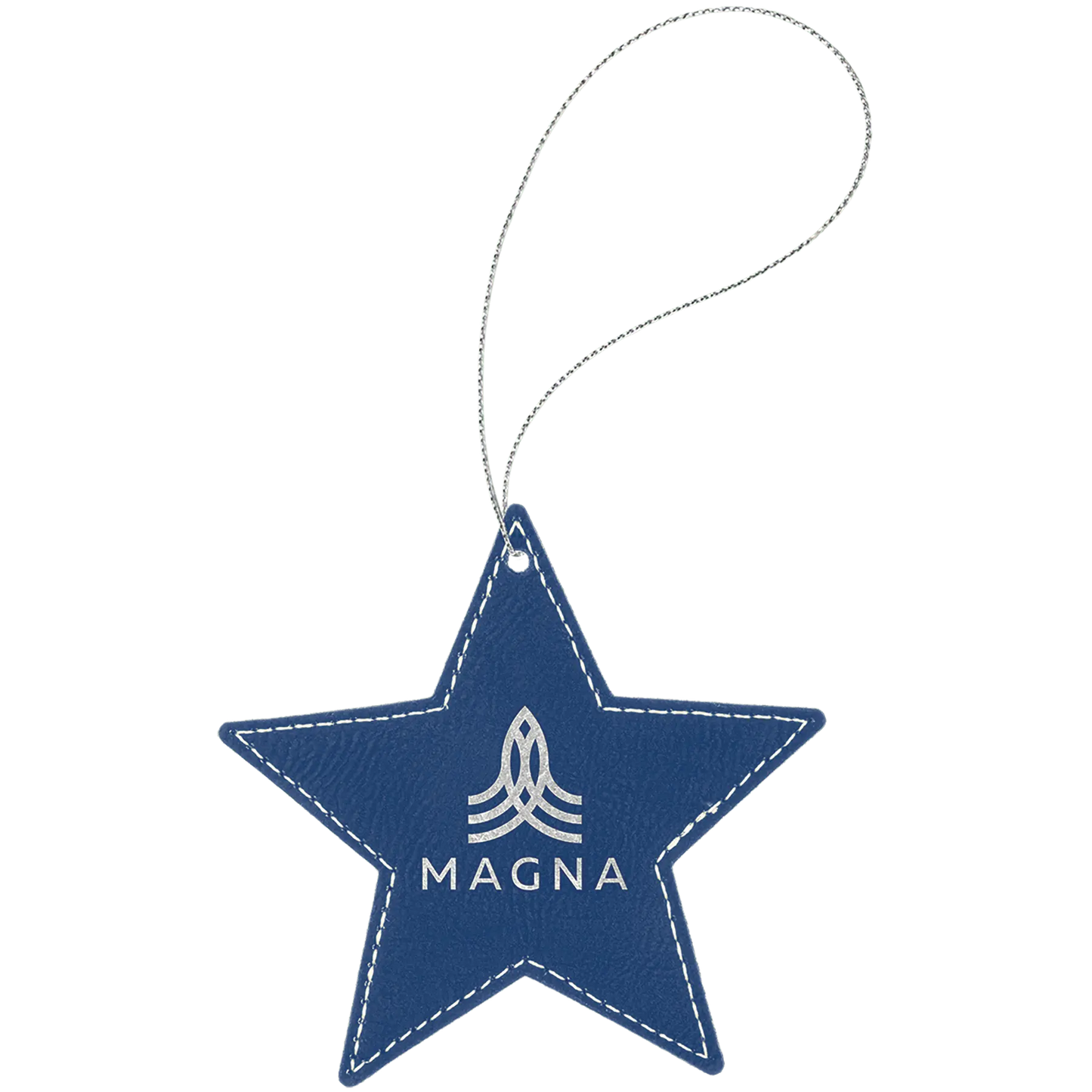 Leatherette Ornament with String - Custom JDS
