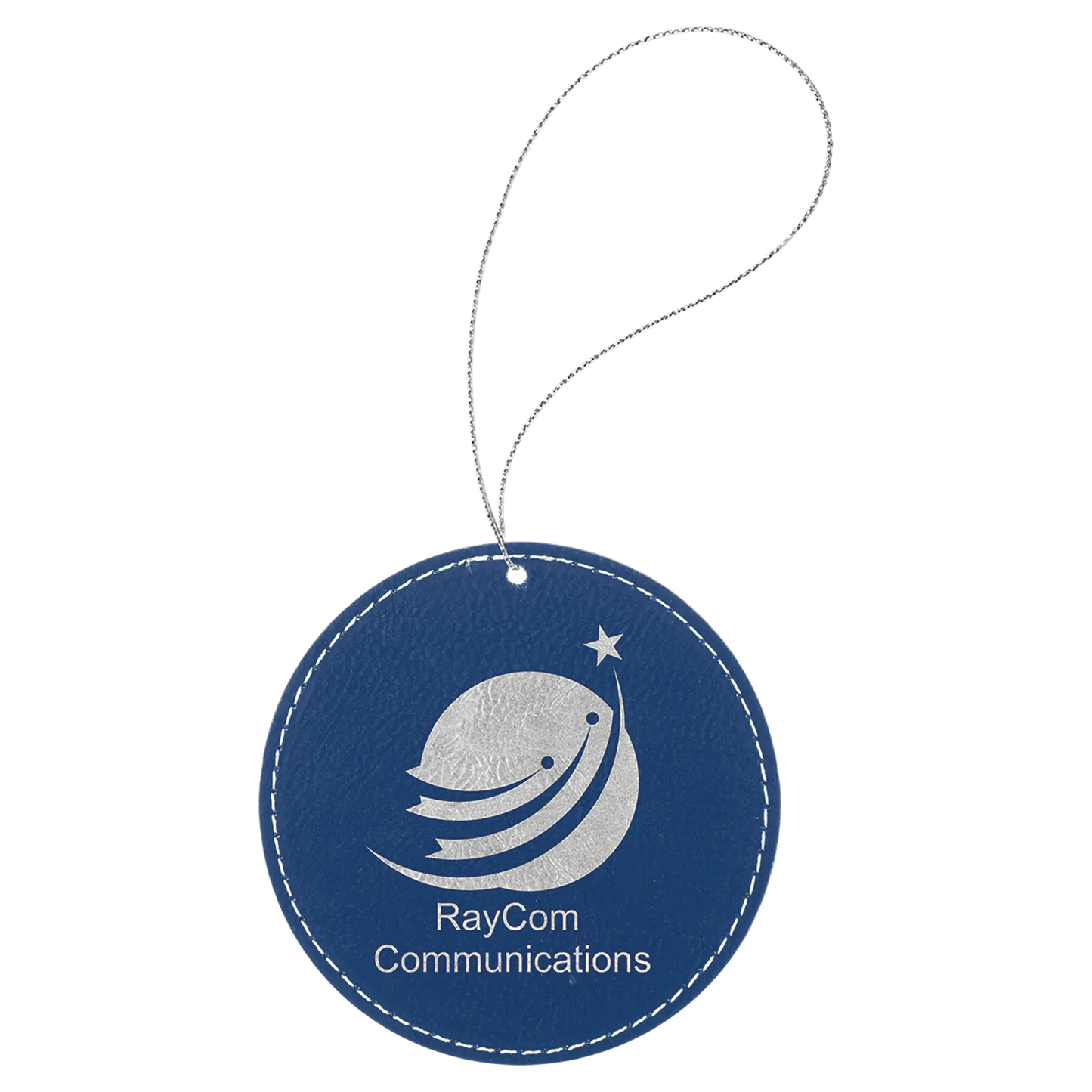 Leatherette Ornament with String - Custom JDS