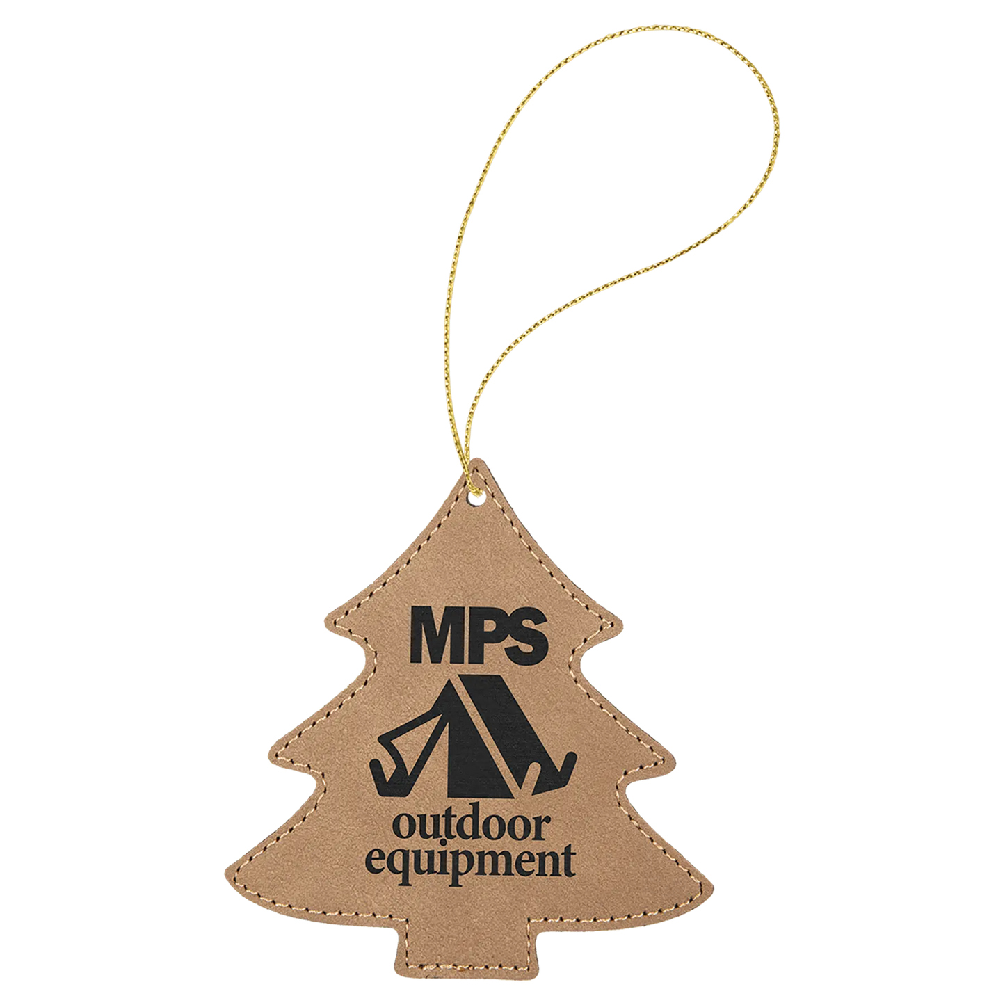 Leatherette Ornament with String - Custom JDS