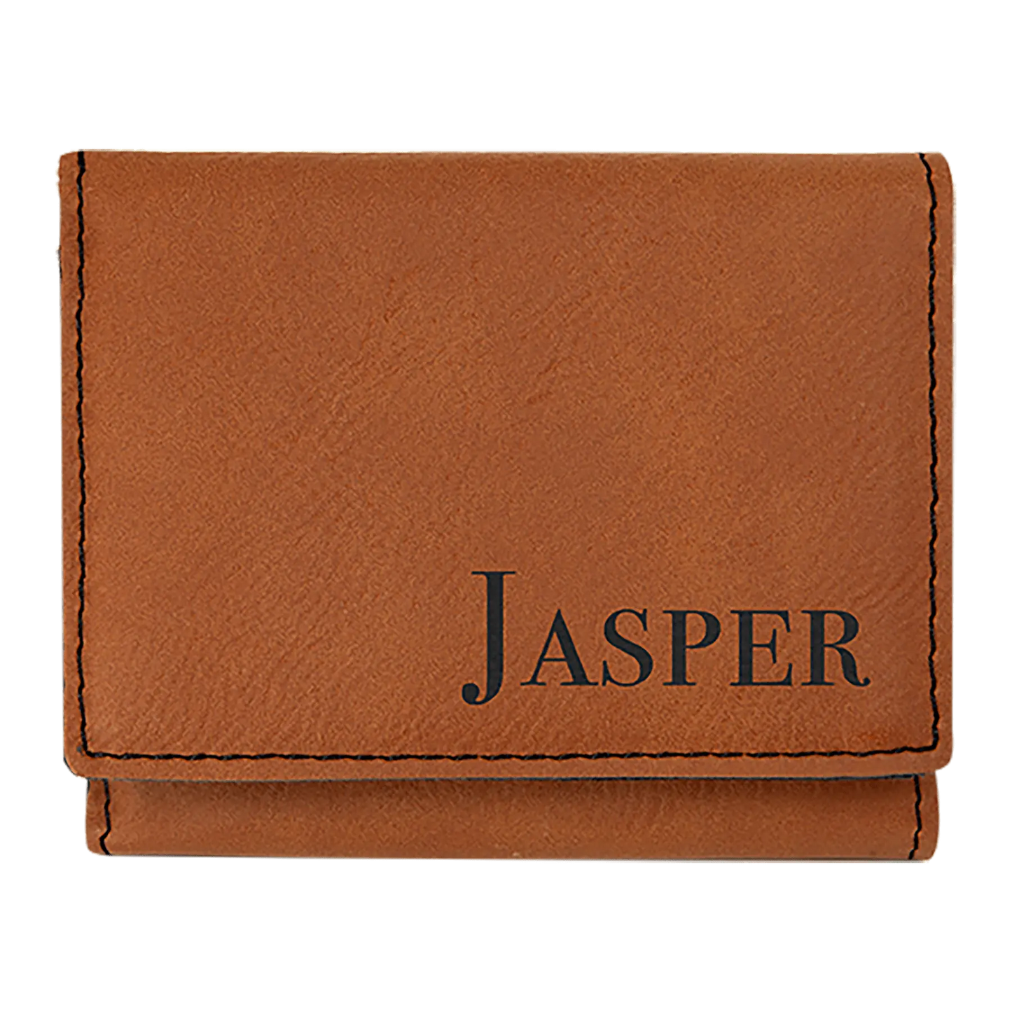 Wallet Trifold with RFD Blocking 3" x 4" Leatherette - Custom JDS