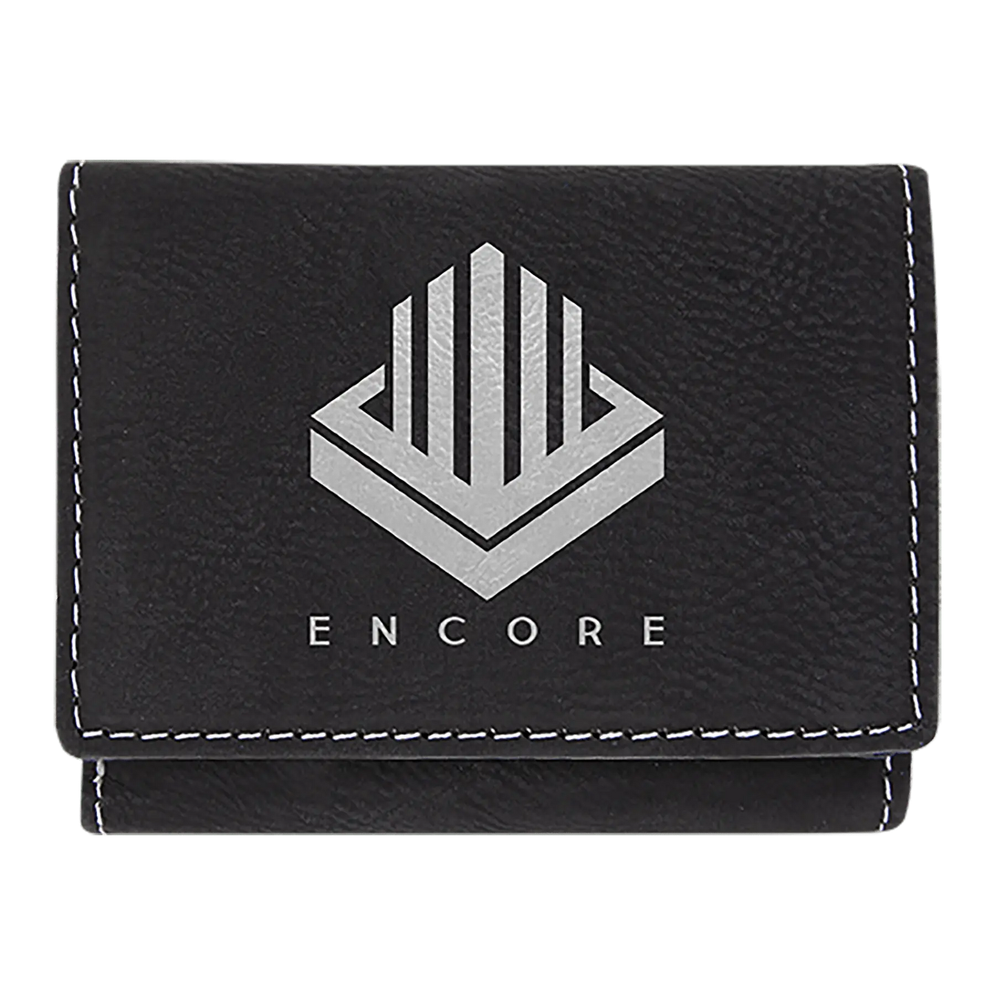 Wallet Trifold with RFD Blocking 3" x 4" Leatherette - Custom JDS
