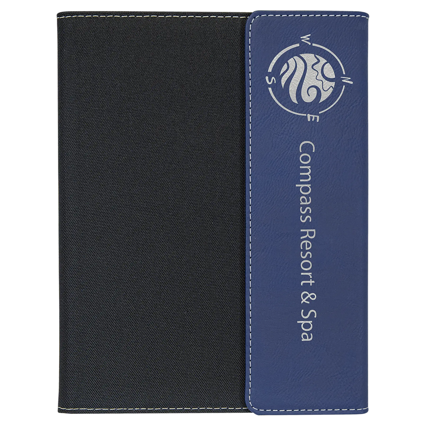Leatherette Portfolio with Notepad - Custom JDS