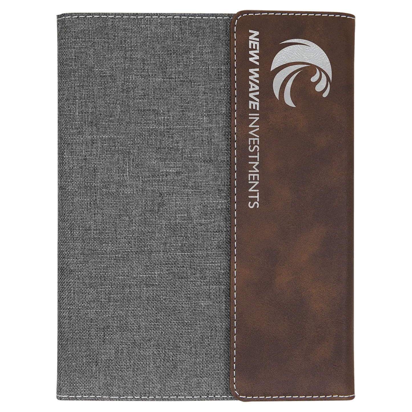Leatherette Portfolio with Notepad - Custom JDS